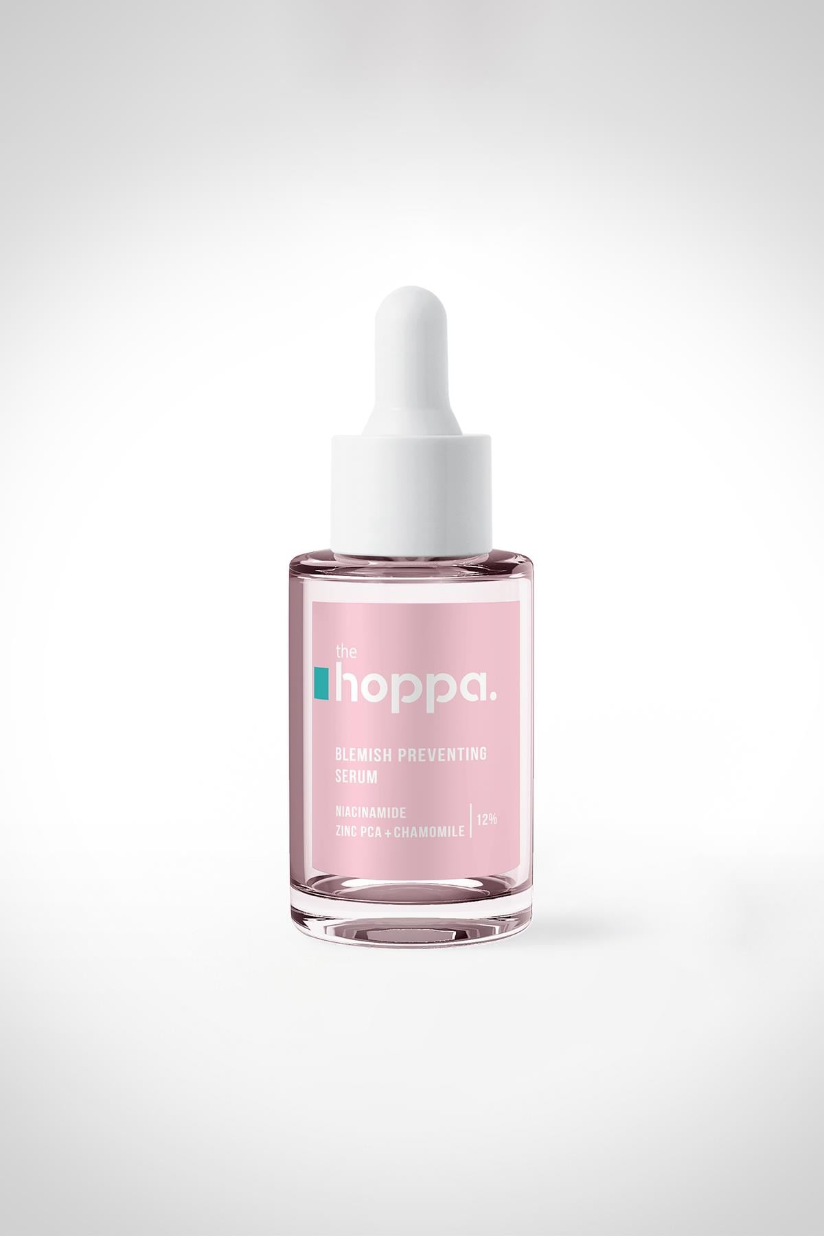 Gözenek, Siyah Nokta, Sivilce ve Leke Giderici Bakım Serumu Niasinamid + Zinc PCA + Papatya | %12 - 30 ML