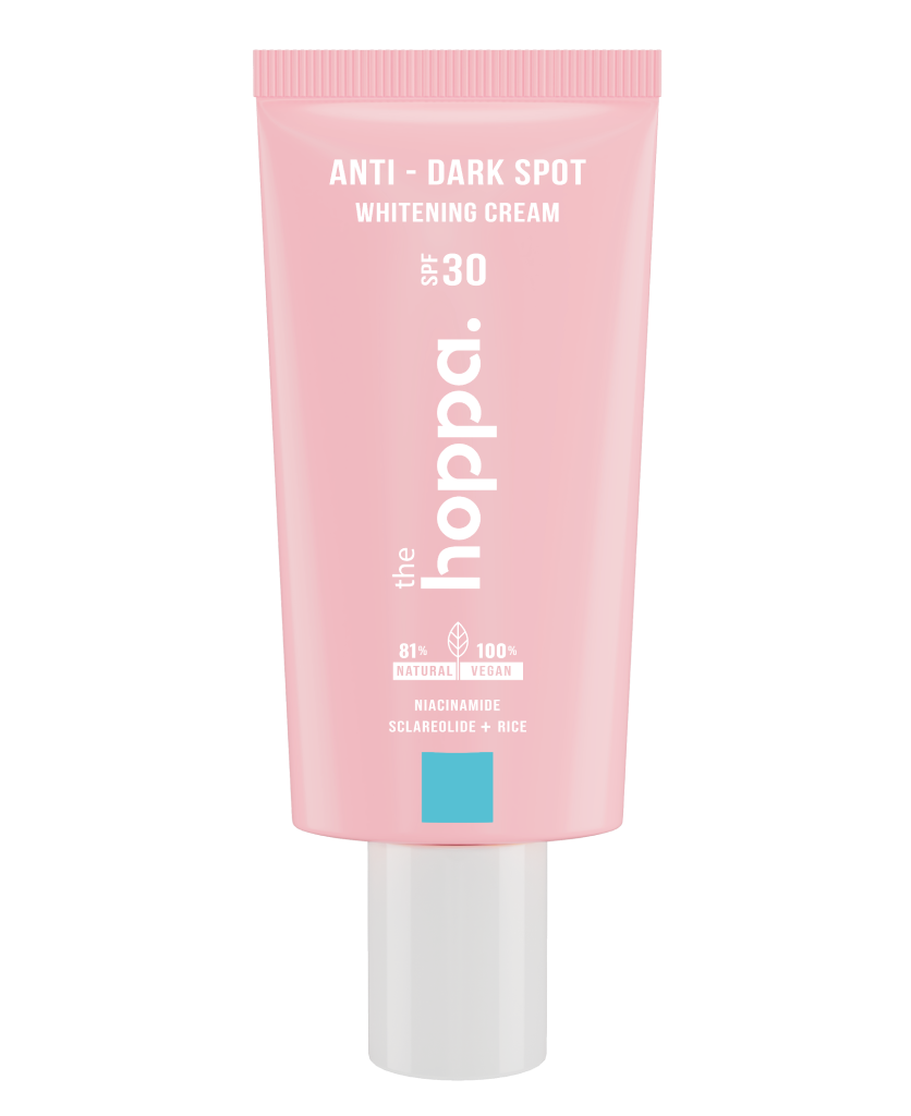 Koyu Leke Karşıtı & Beyazlatıcı Mavi Krem 30 SPF Niasinamid + Sclareolide + Pirinç  50 ML