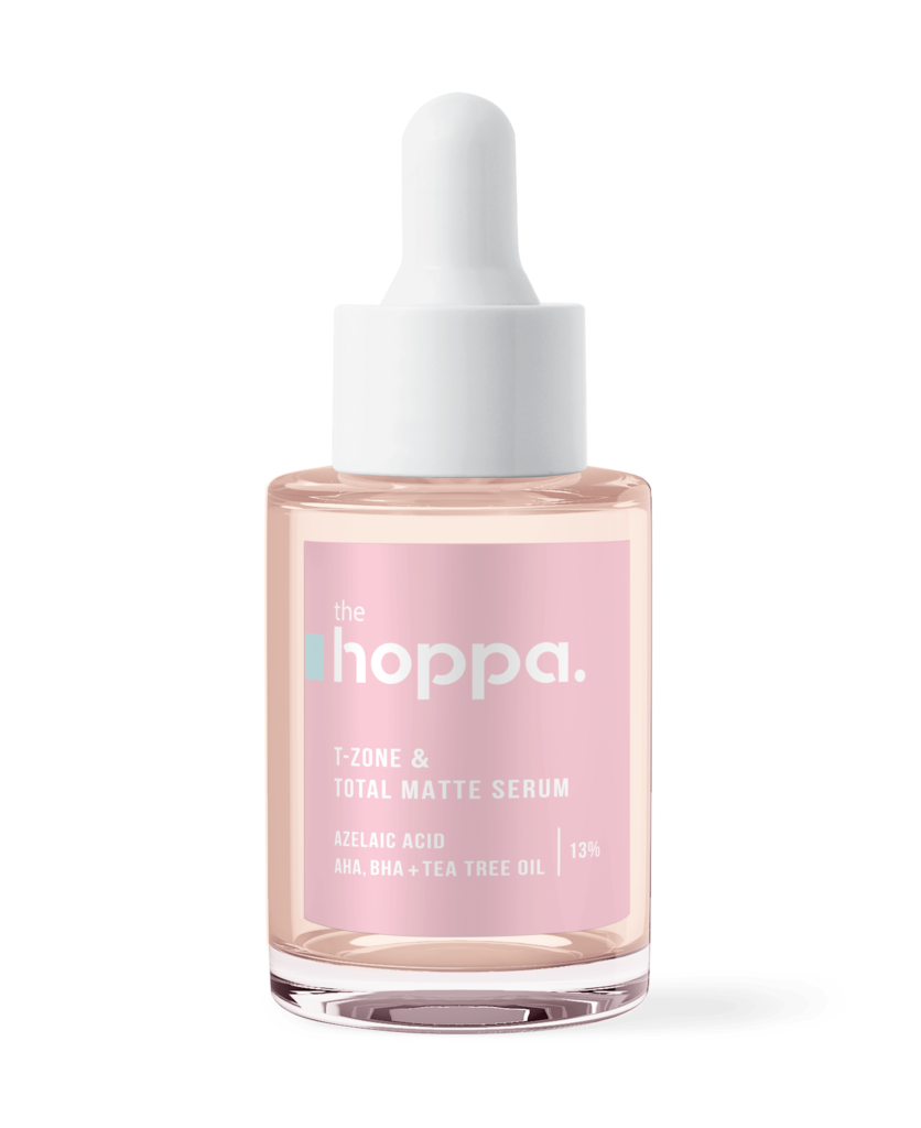 T Bölgesi için Matlaştırıcı Serum Azelaik Asit + AHA + BHA + Çay Ağacı Yağı ( Tee Tree Oil) + Kalamin  | %13 - 30 ML