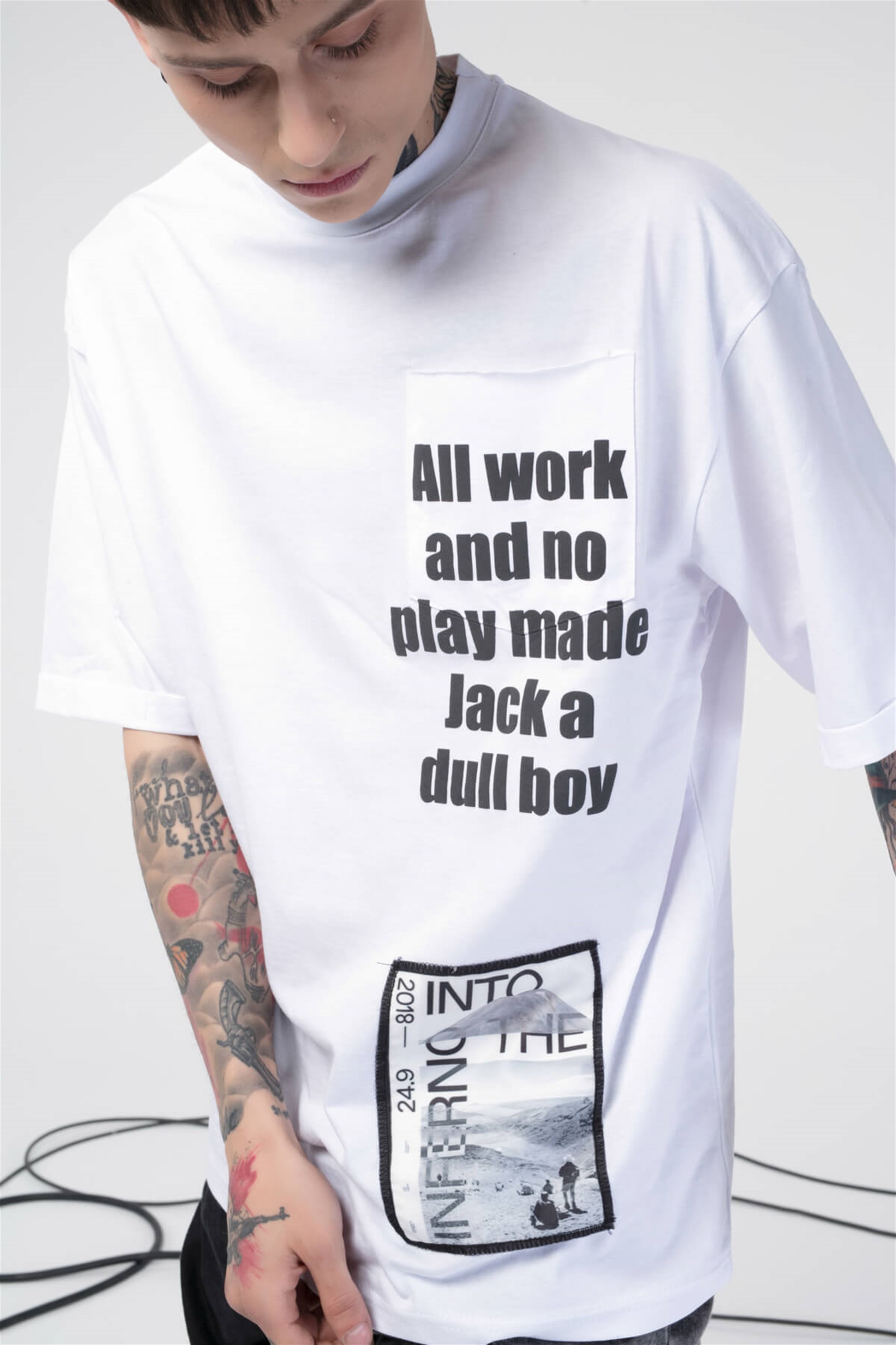 The Champ İnto Unisex Tshirt Beyaz