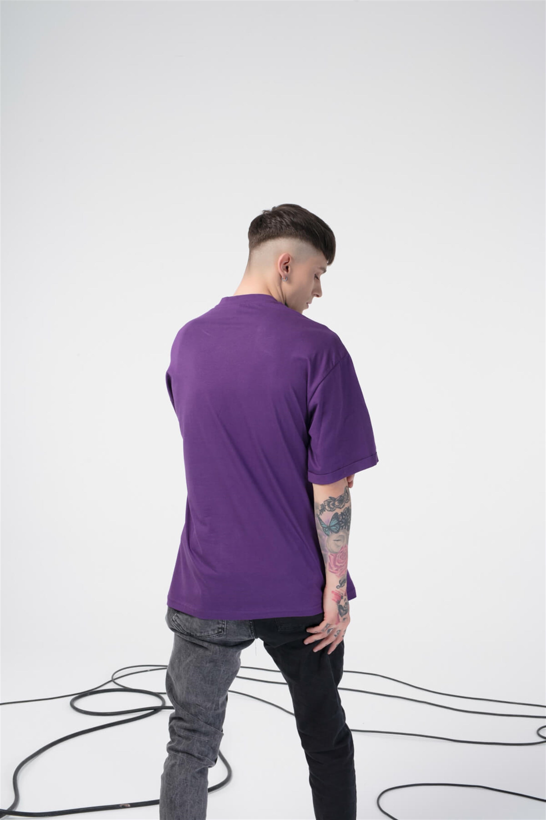 The Champ İnto Unisex Tshirt Mor