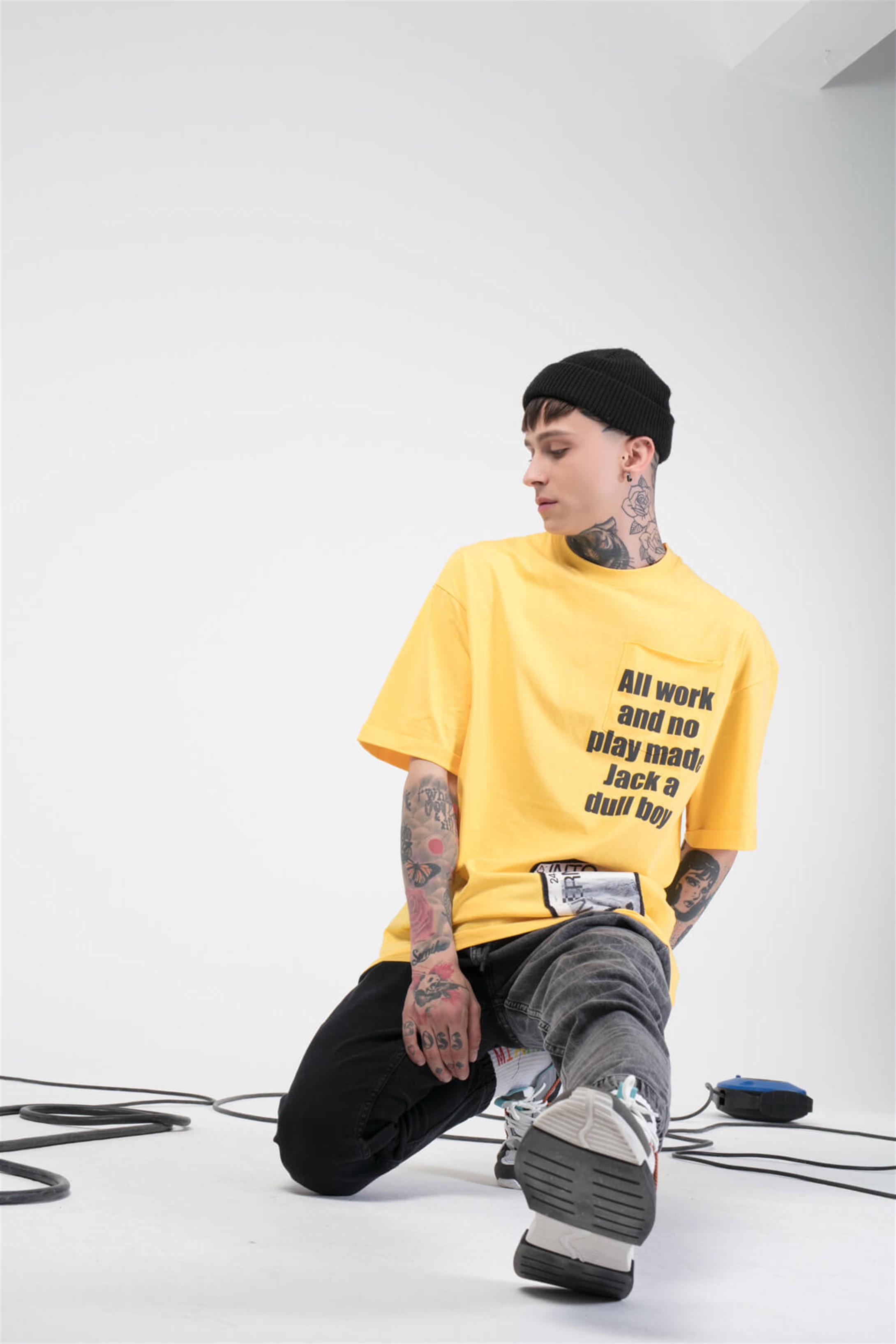 The Champ İnto Unisex Tshirt Sarı