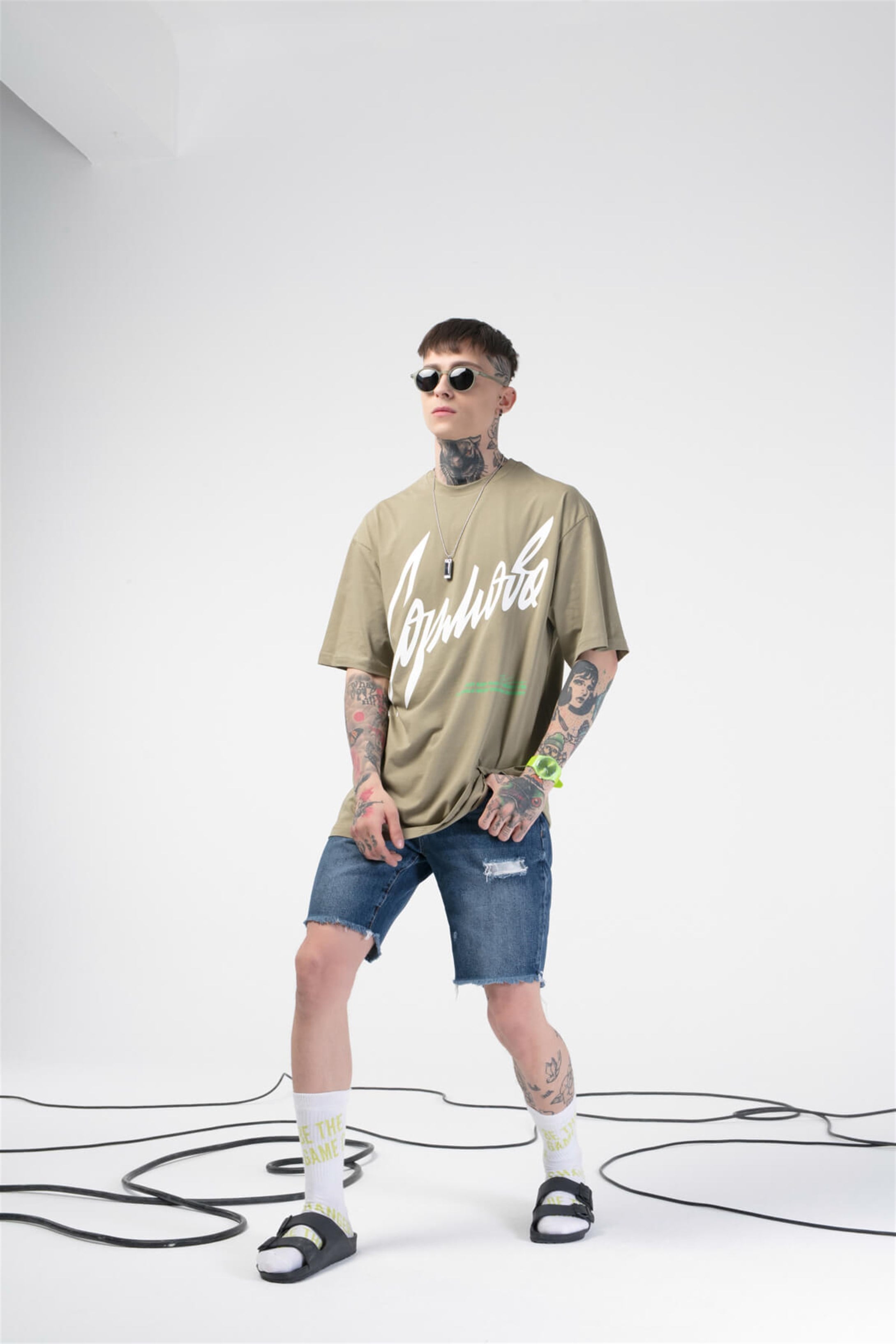 The Champ Keep Unisex Tshirt Haki