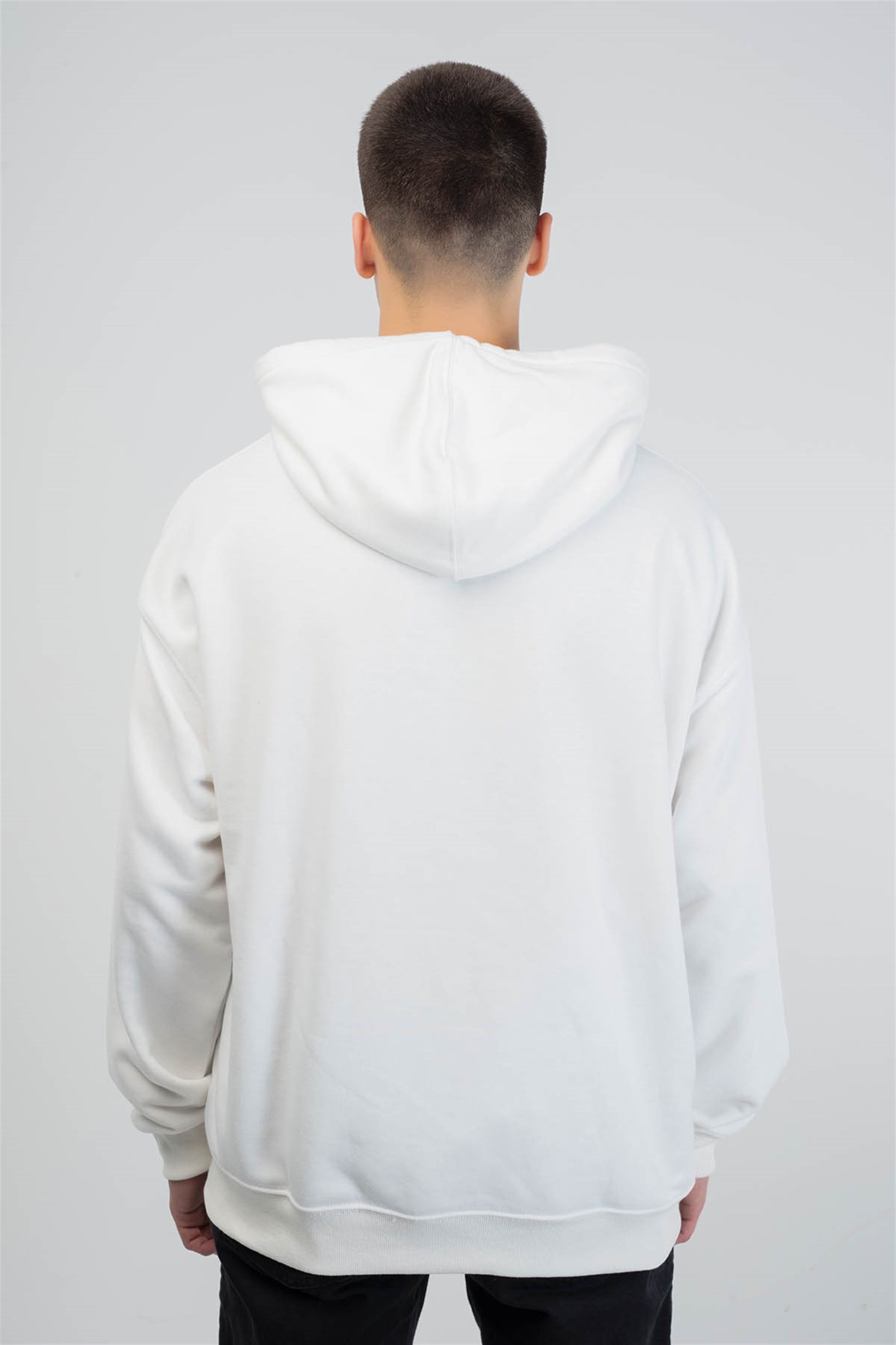 Trendiz Astra World Unisex Hoodie Beyaz 111183