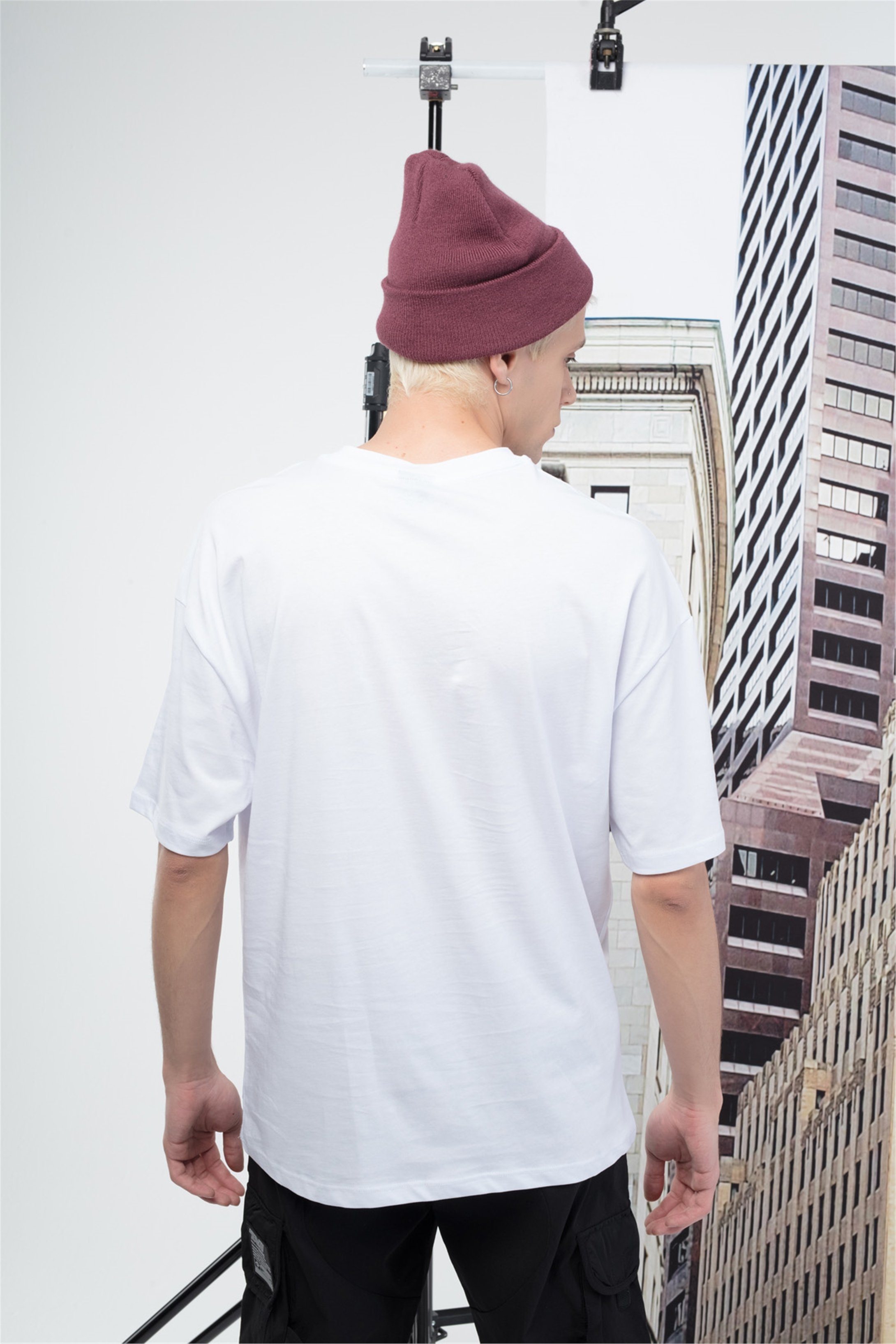 Trendiz Basic Unisex Tshirt Beyaz