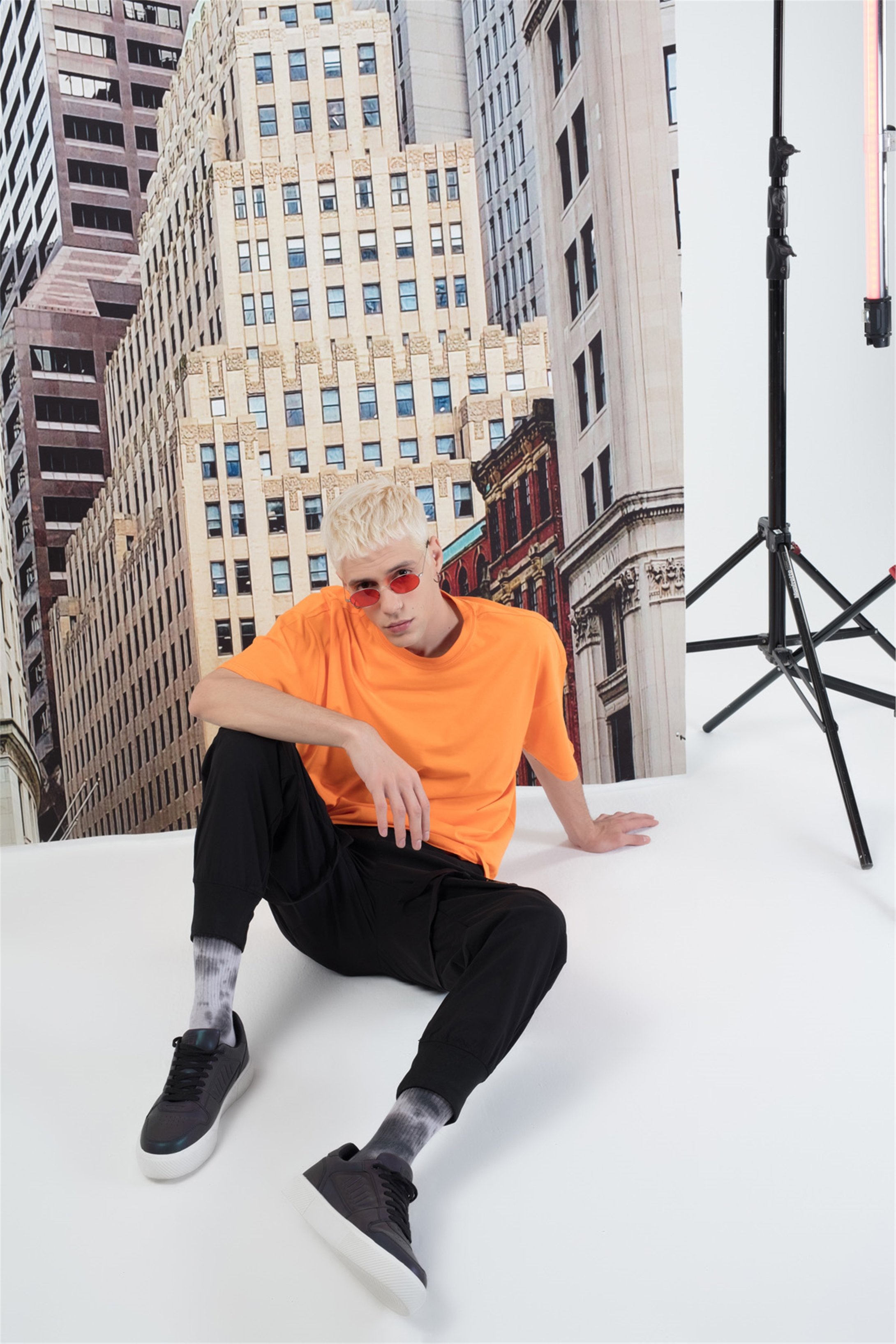 Trendiz Basic Unisex Tshirt Turuncu