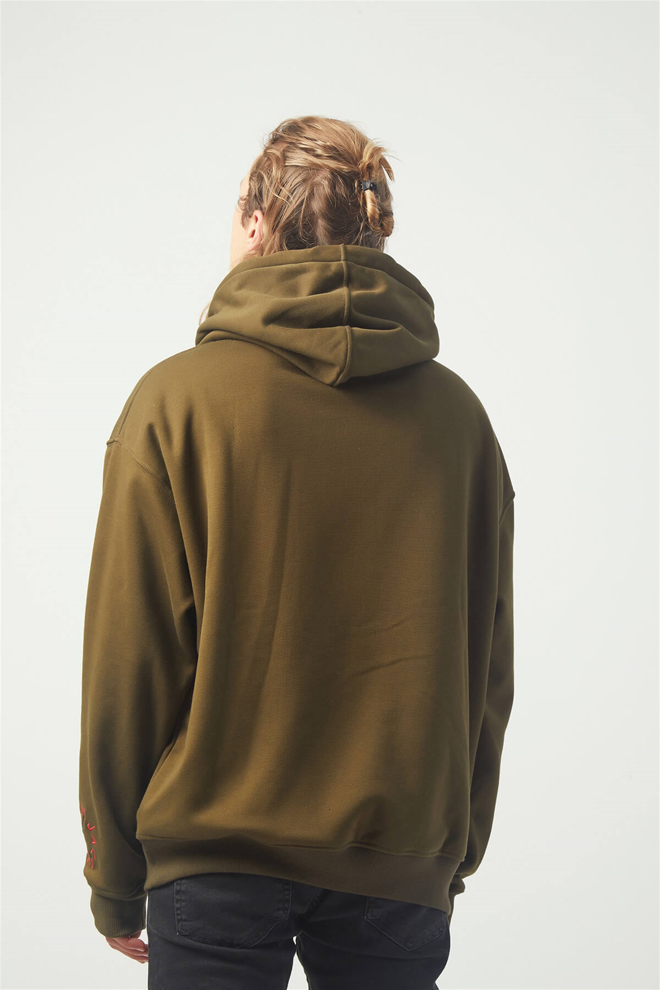 Trendiz Basket Oversıze Sweatshirt Yesıl TR30020