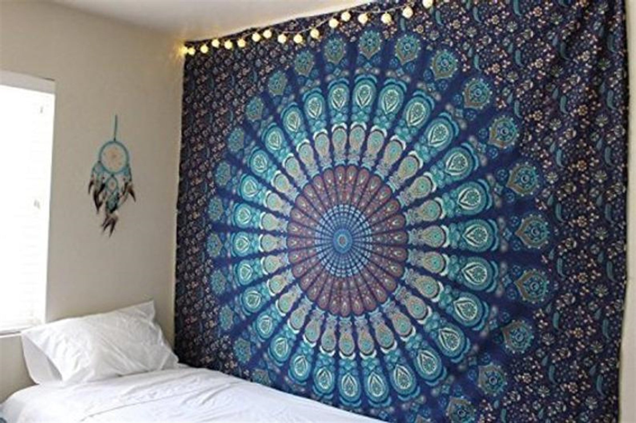 Trendiz Dark Mandala Duvar Halısı 150x100 W20027