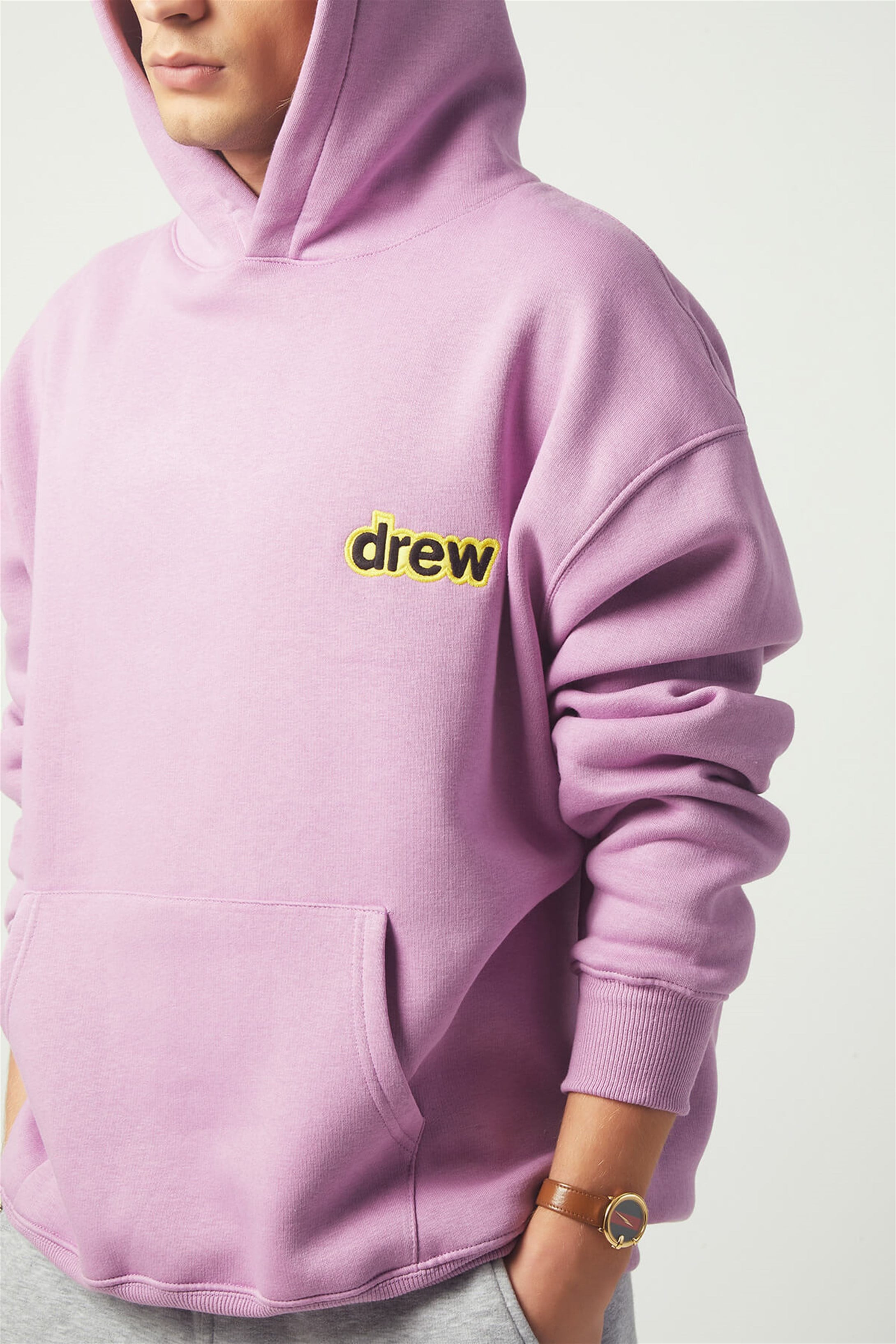 Trendiz Drew Bear Oversıze Sweatshirt Lila TR30008