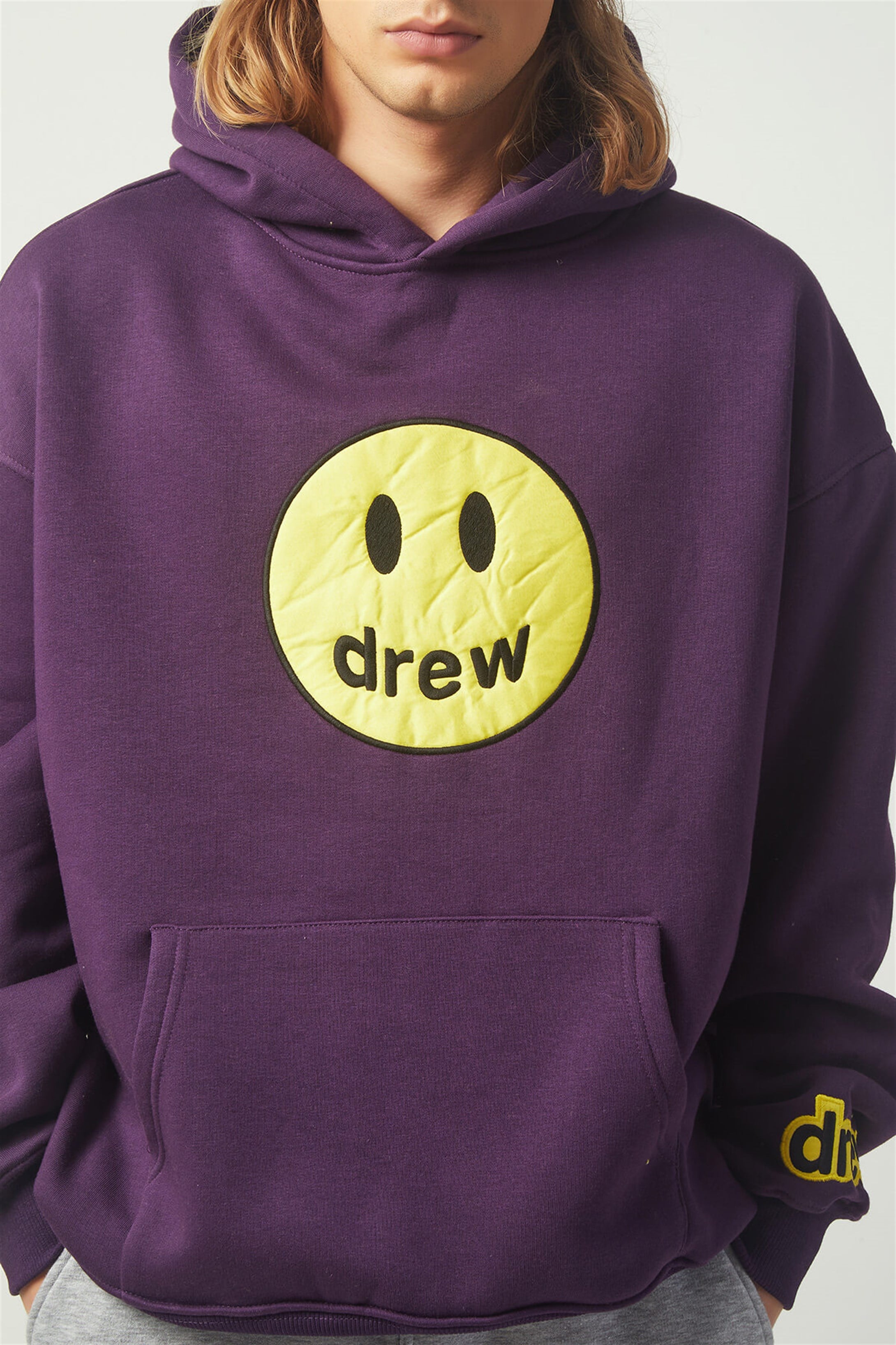 Trendiz Drew Oversıze Sweatshirt Mor TR30006