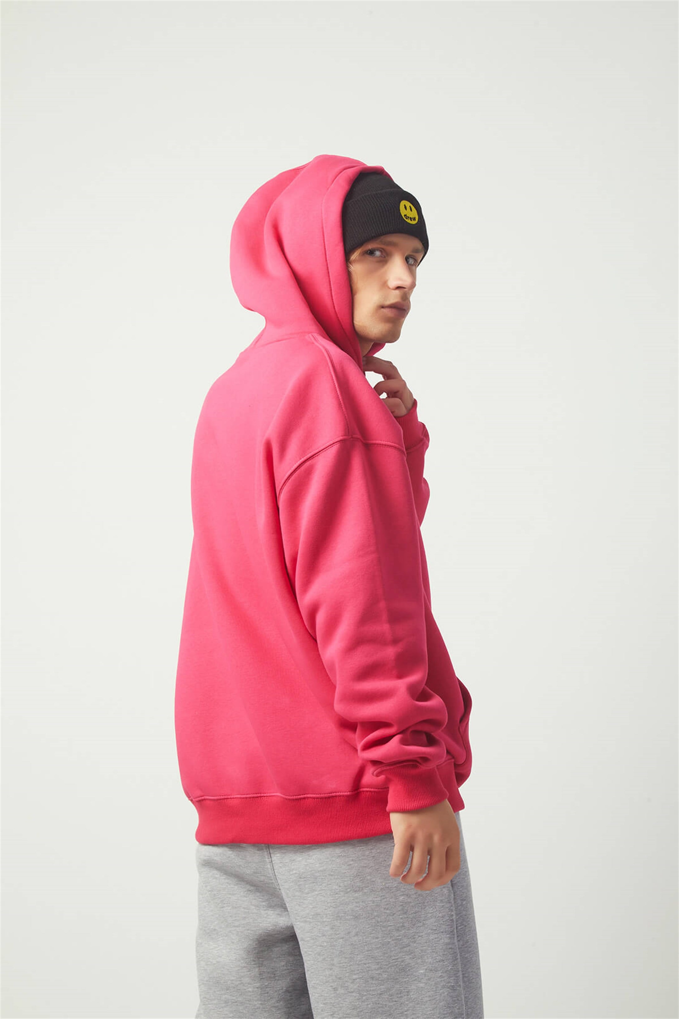 Trendiz Drew Oversıze Sweatshirt Pembe TR30007