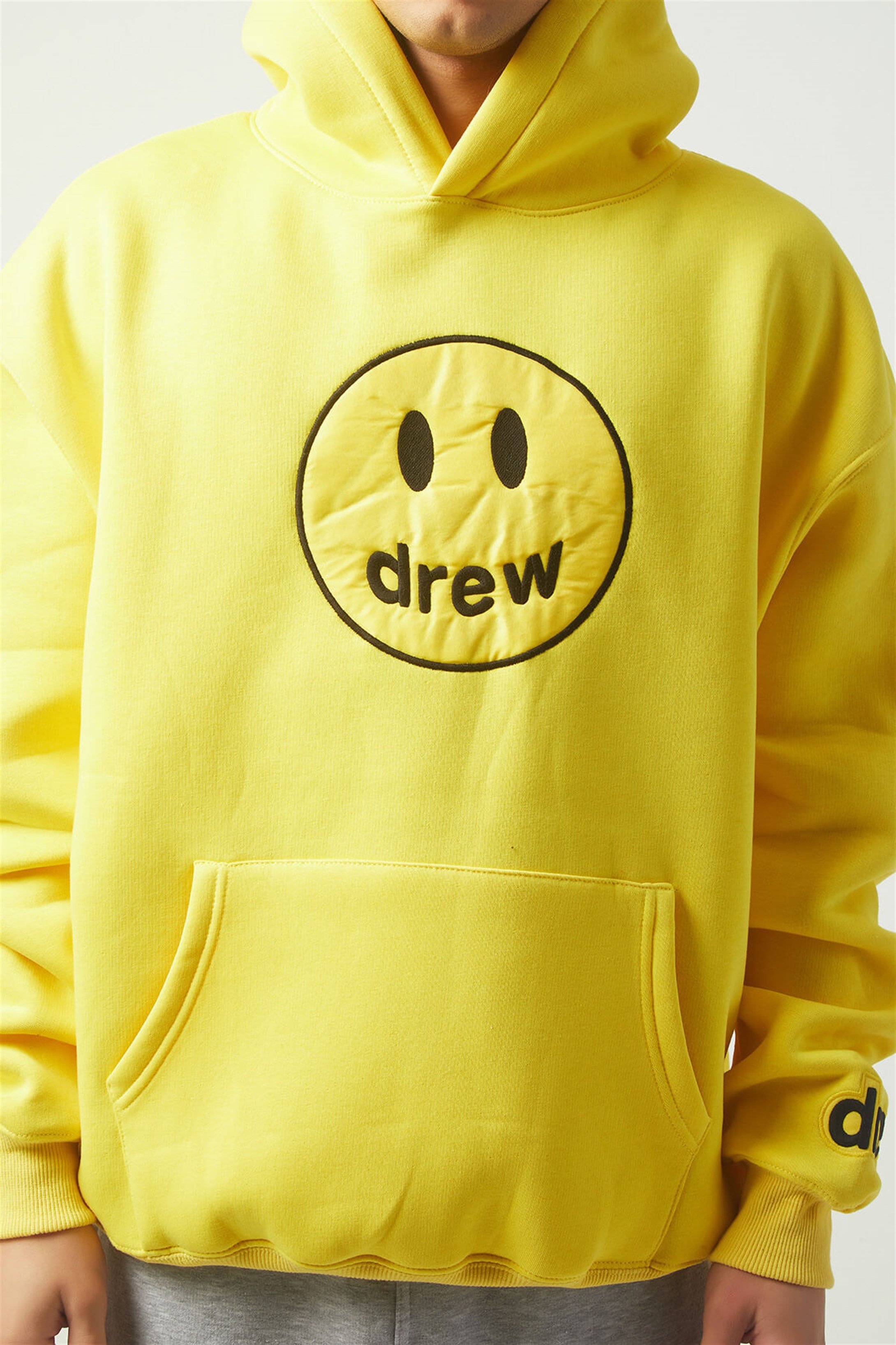 Trendiz Drew Oversıze Sweatshirt Sarı TR30005