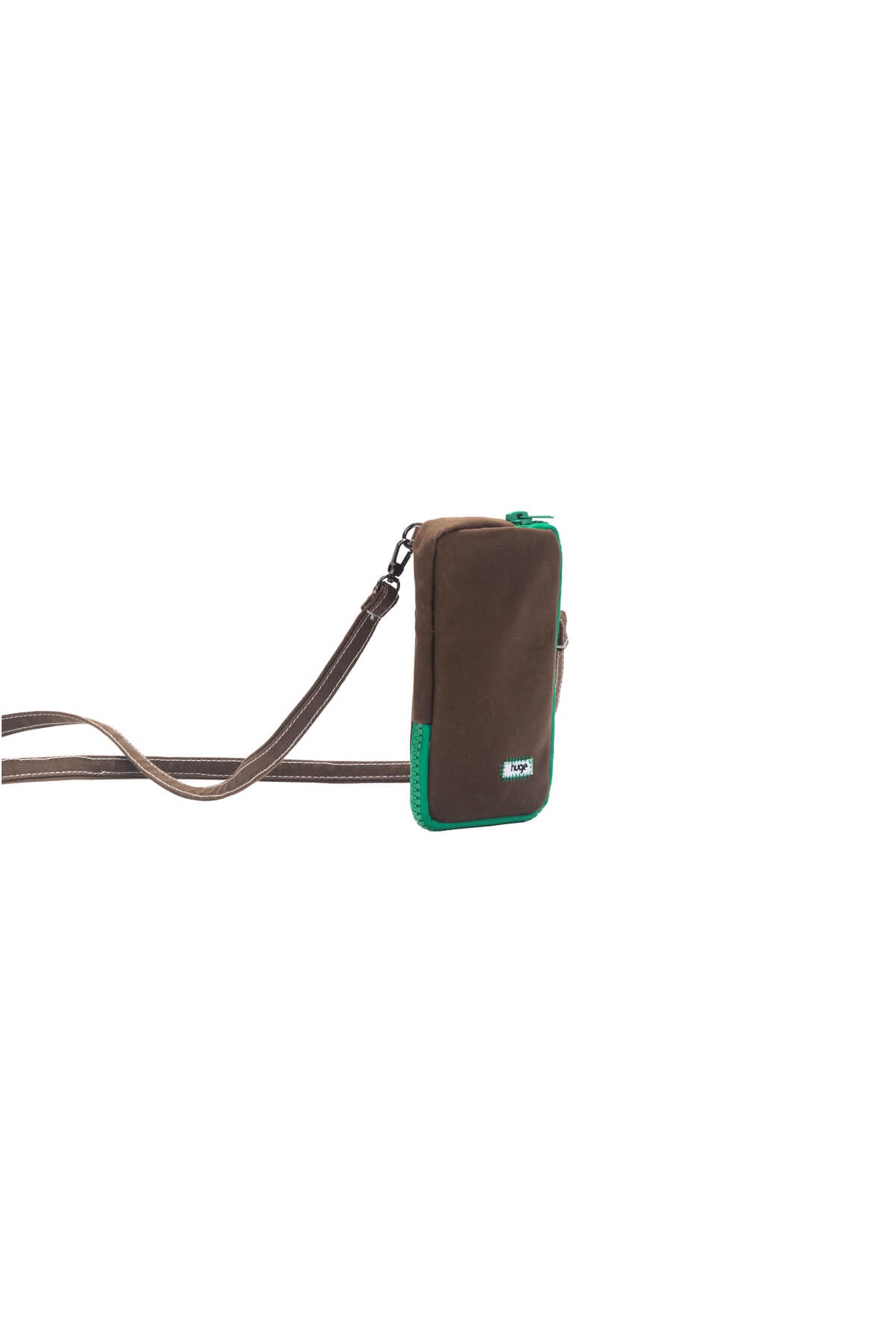Trendiz Huge Element Kanvas Phone Kahverengi Çanta