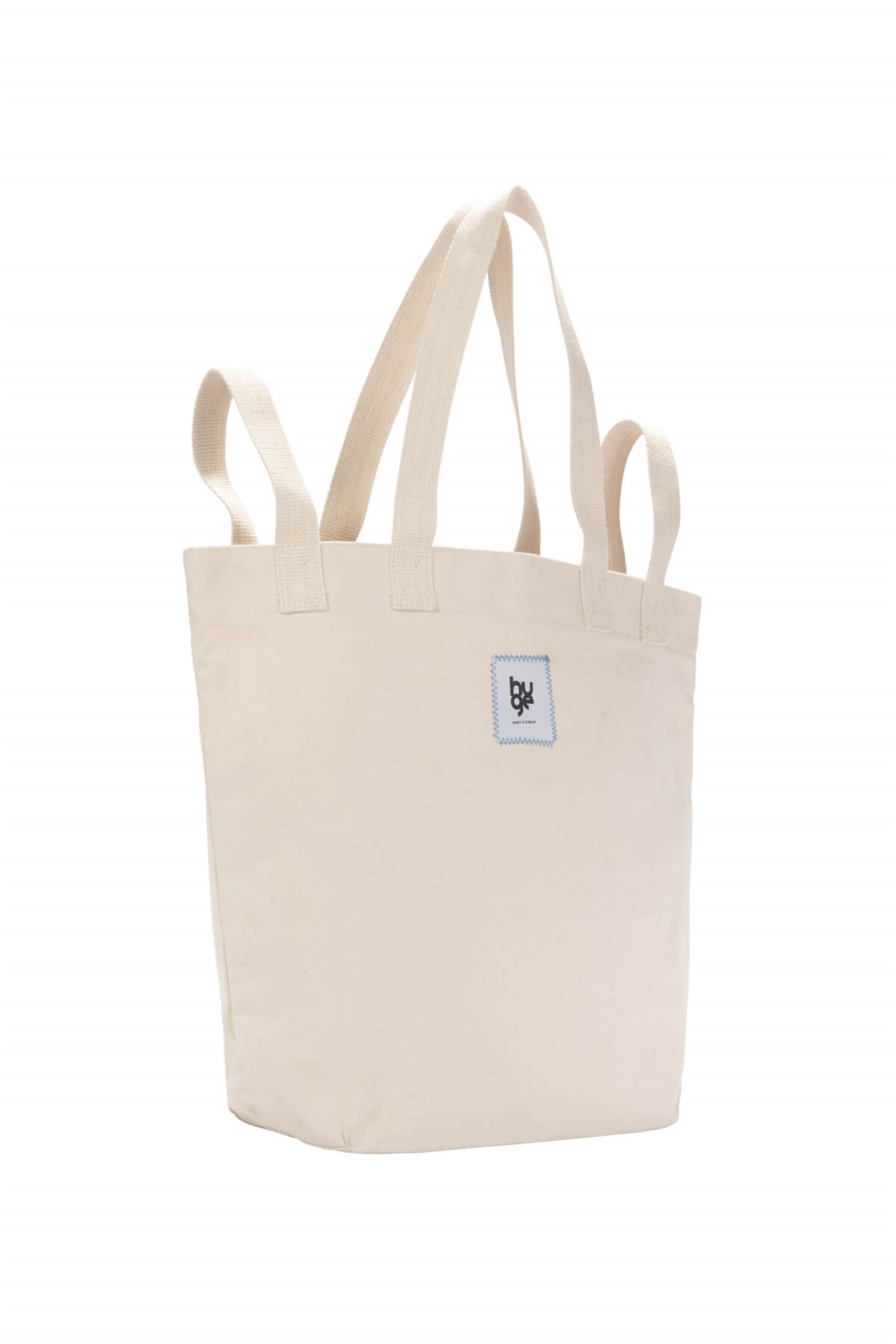 Trendiz Huge Element Kanvas Tote Ekru Çanta
