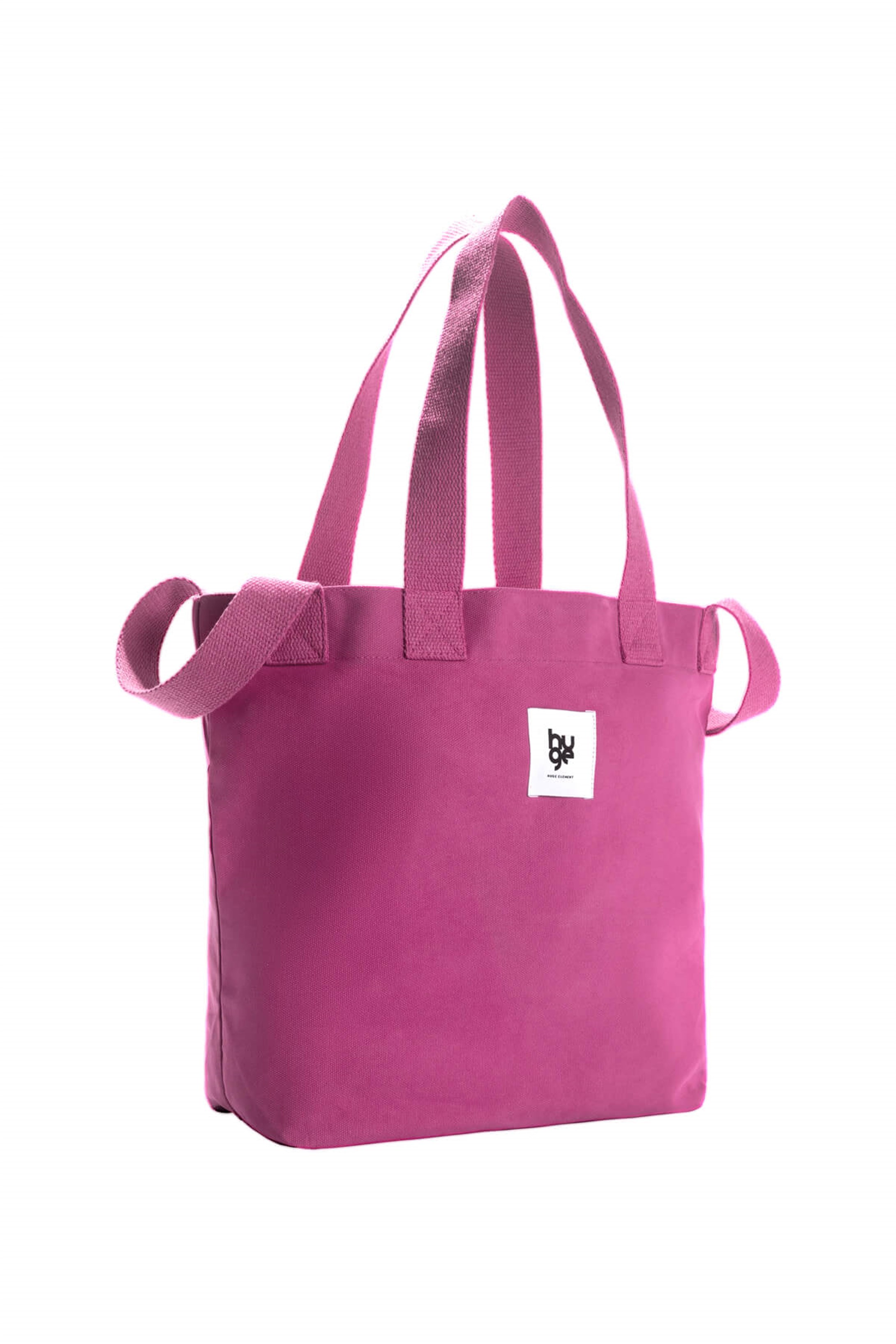 Trendiz Huge Element Pembe Kanvas Tote Bag