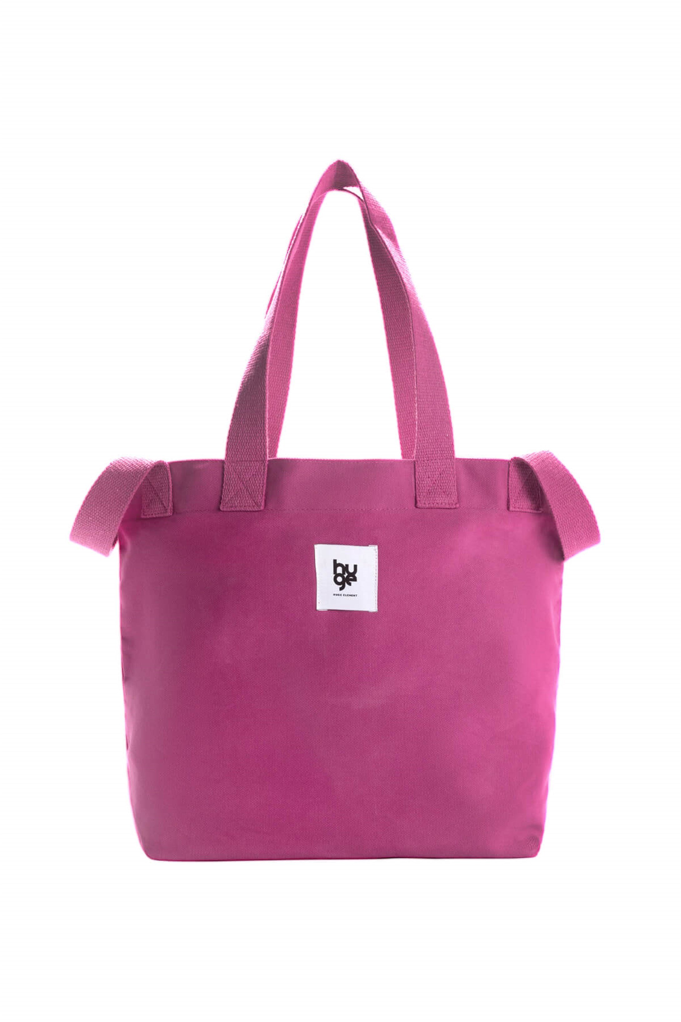 Trendiz Huge Element Pembe Kanvas Tote Bag