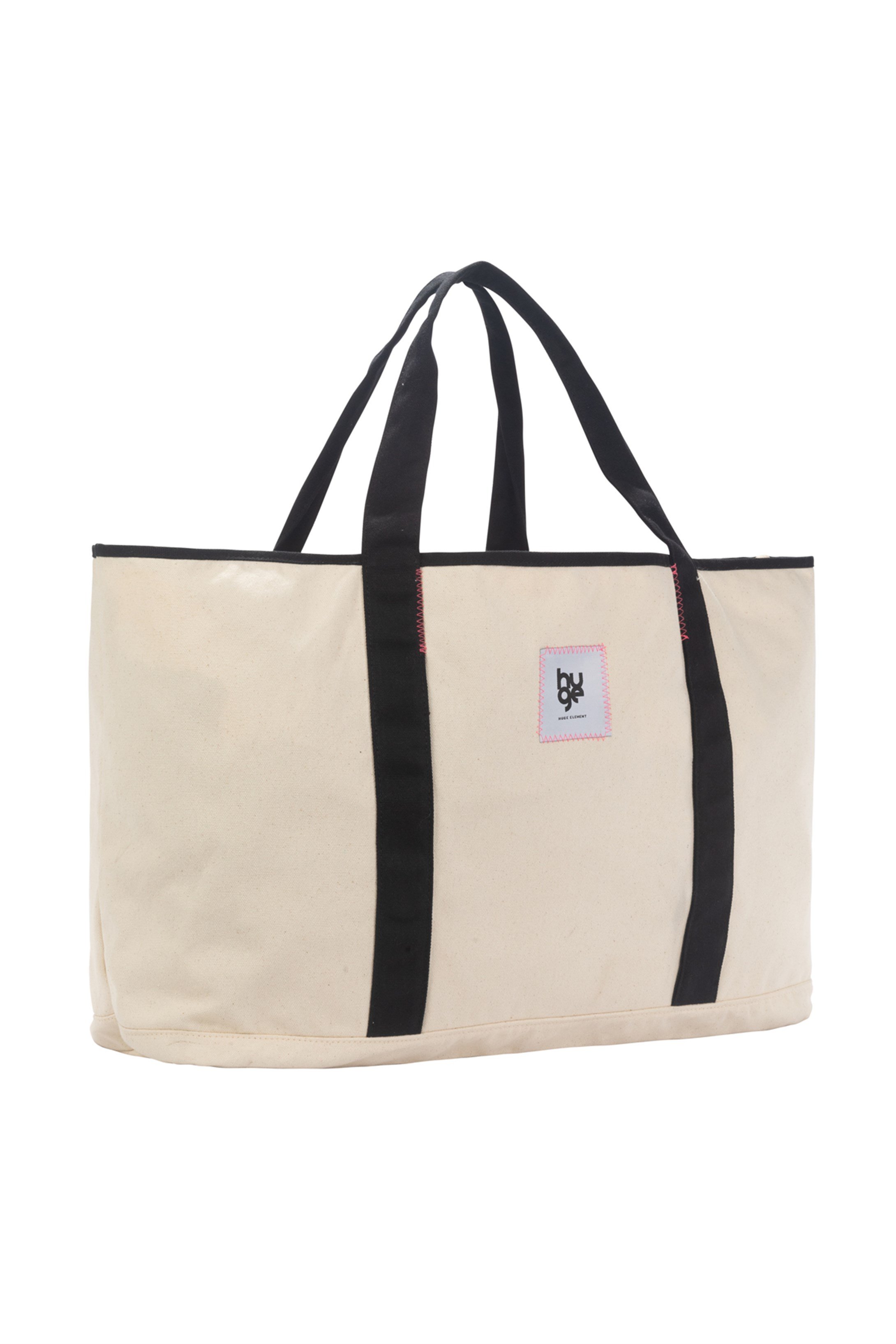 Trendiz Huge Element Unisex Extra-Extra Large Tote Ekru Çanta