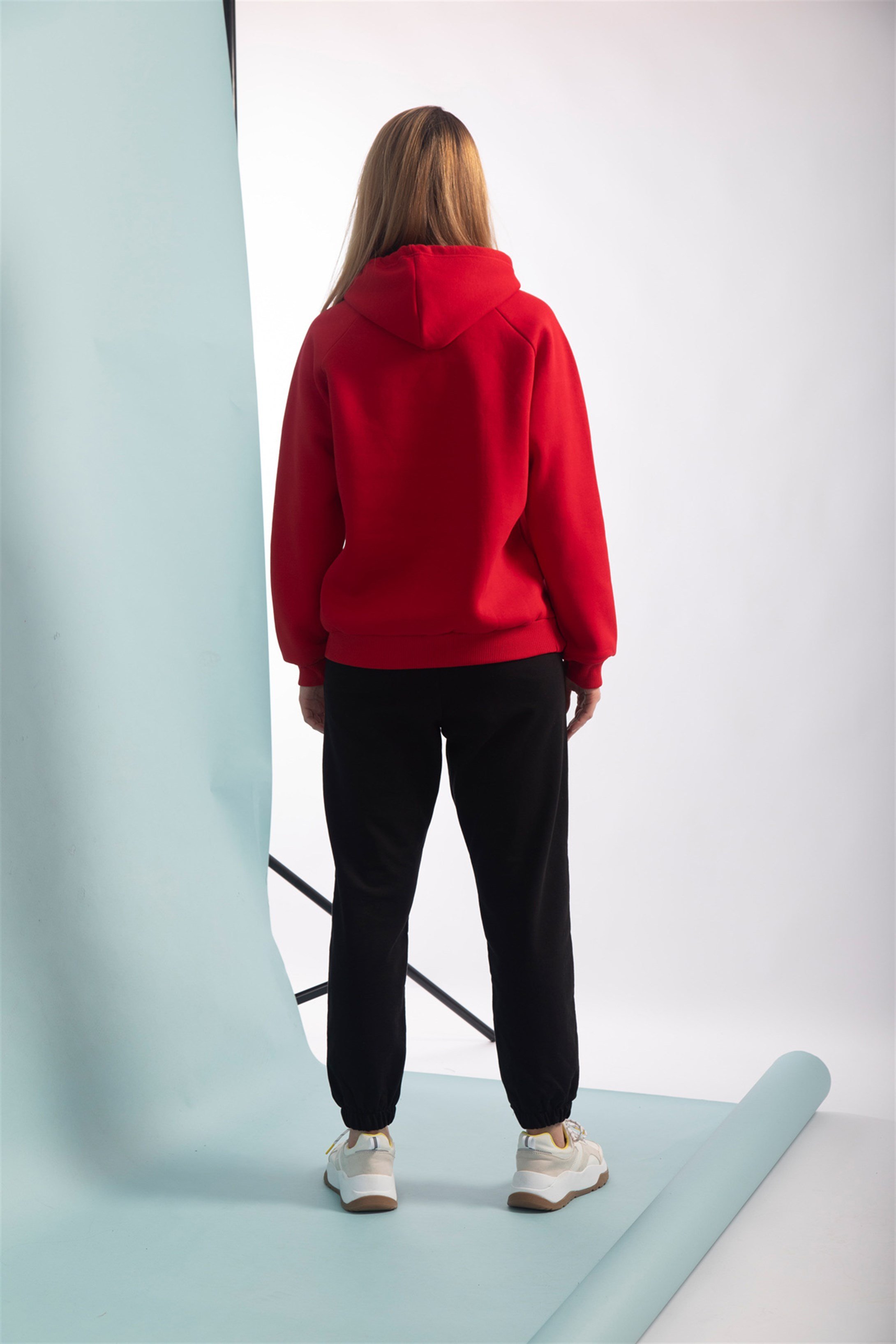 Trendiz Kadın Basic Sweatshirt Kırmızı