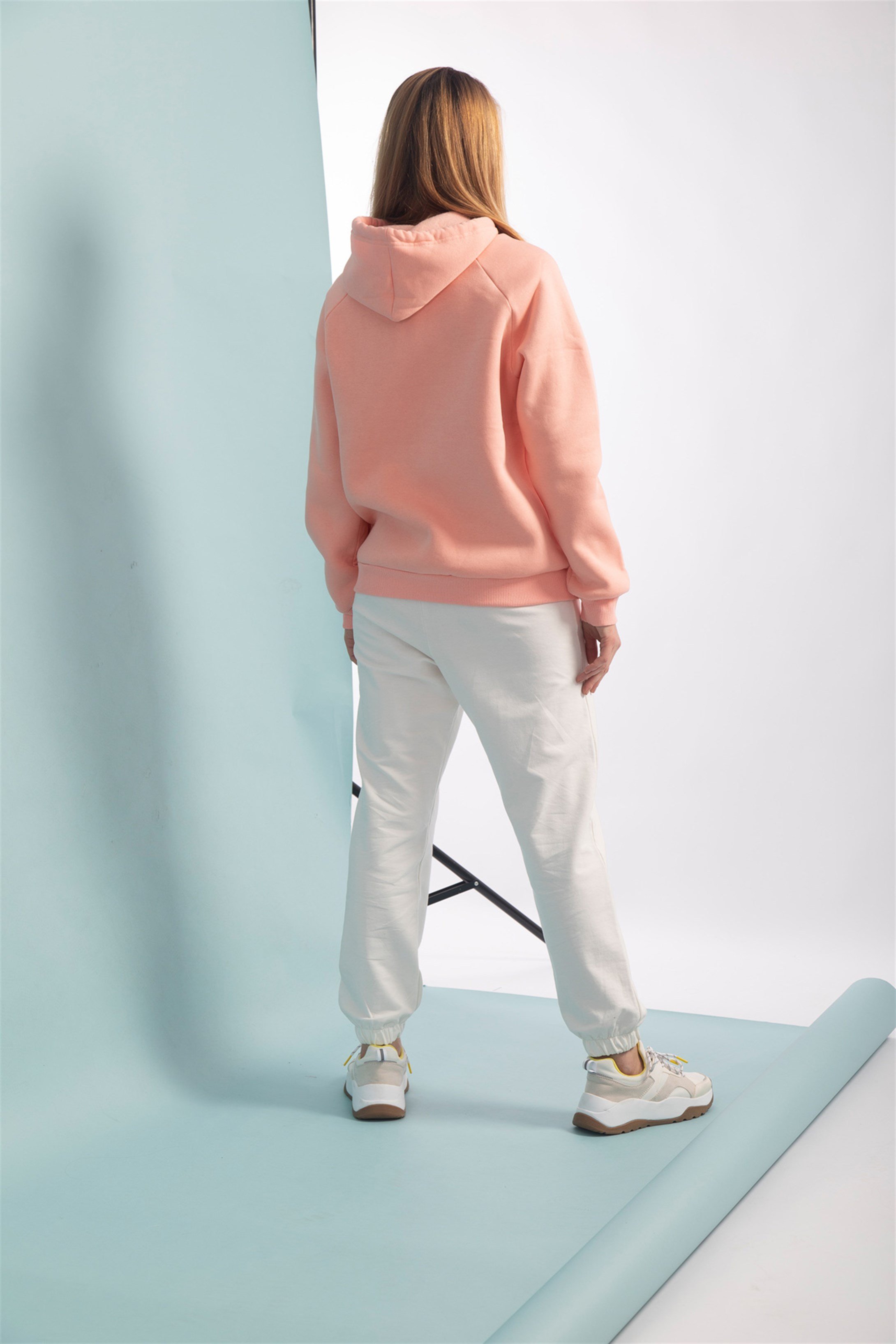 Trendiz Kadın Basic Sweatshirt Yavruagzı