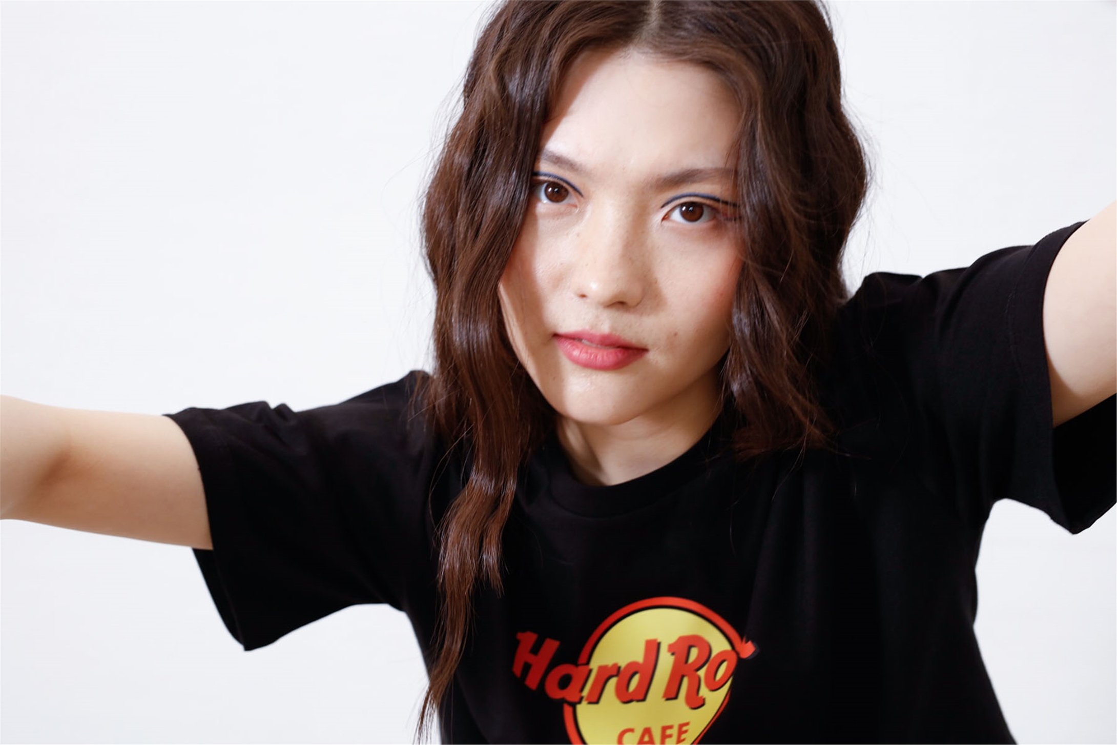 Trendiz Kadın Hard Rock Baltimore Crop Siyah