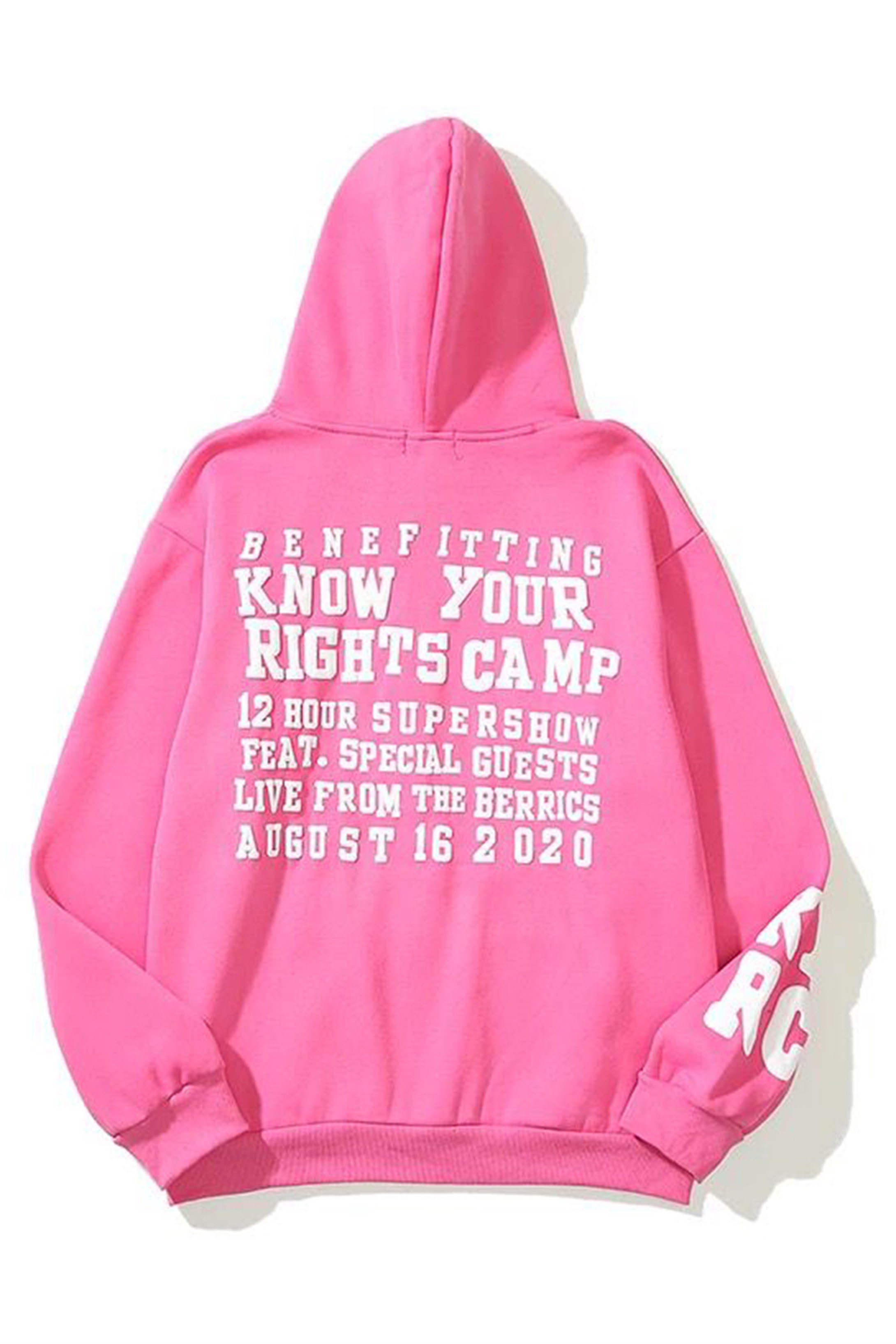 Trendiz Kerwin Frost Pembe Unisex Sweatshirt