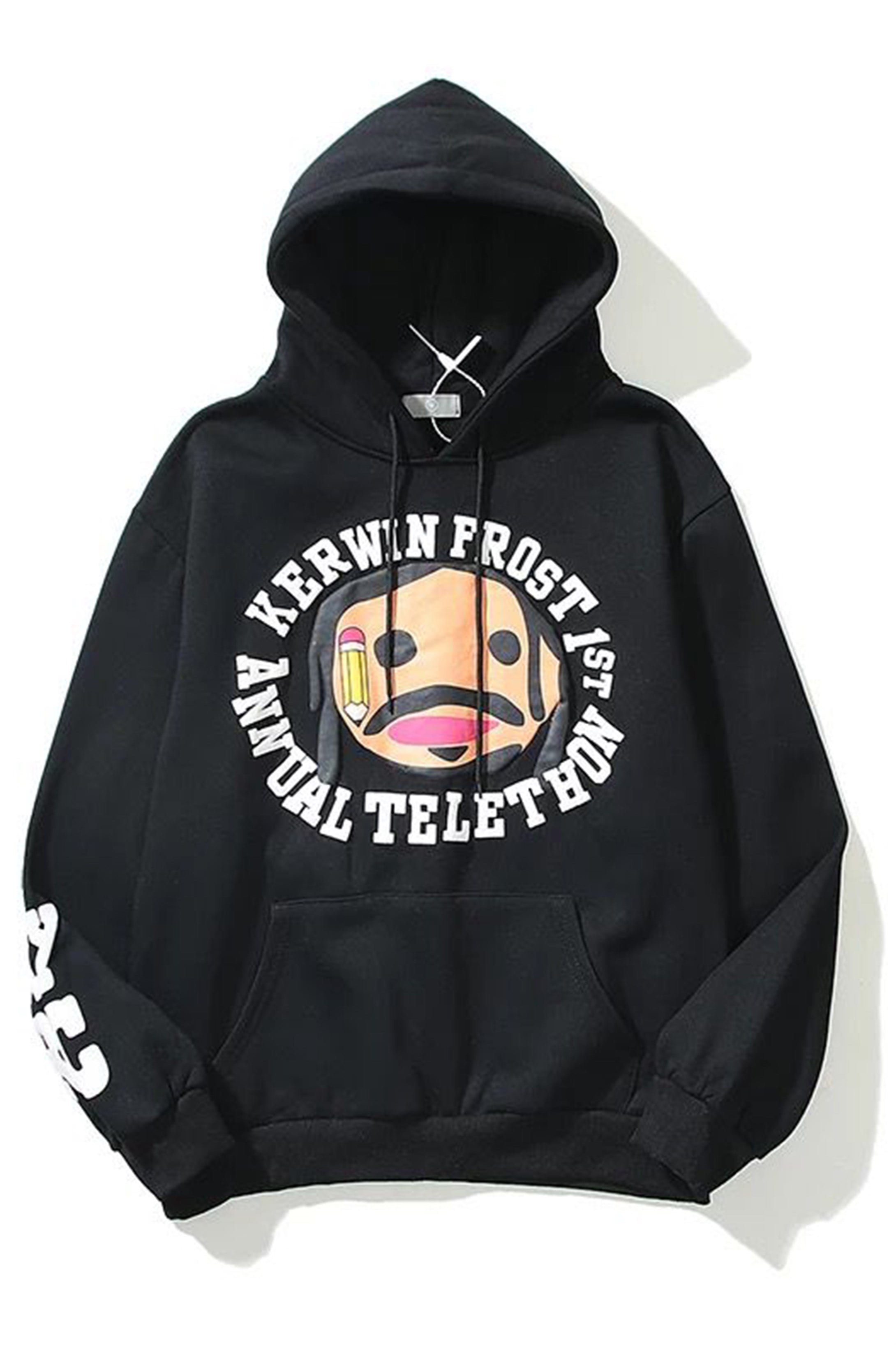 Trendiz Kerwin Frost Siyah Unisex Sweatshirt