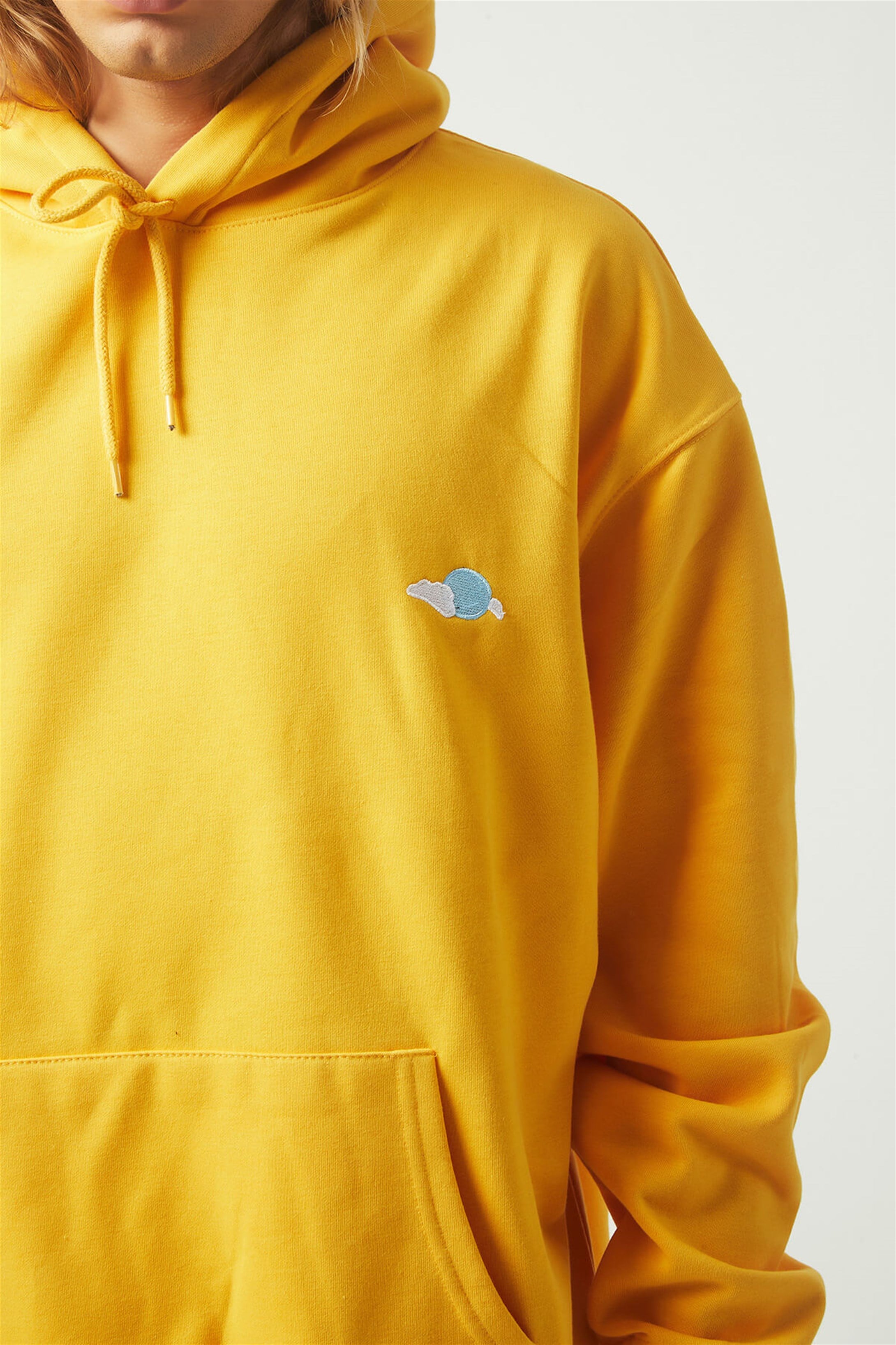 Trendiz Sun Oversıze Sweatshirt Sarı TR30017