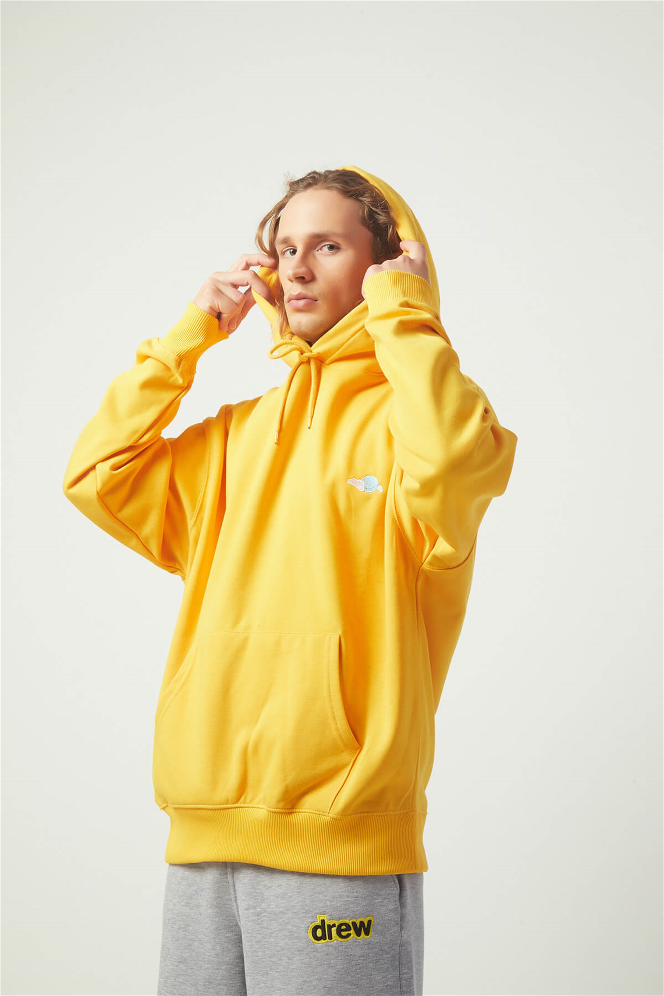 Trendiz Sun Oversıze Sweatshirt Sarı TR30017