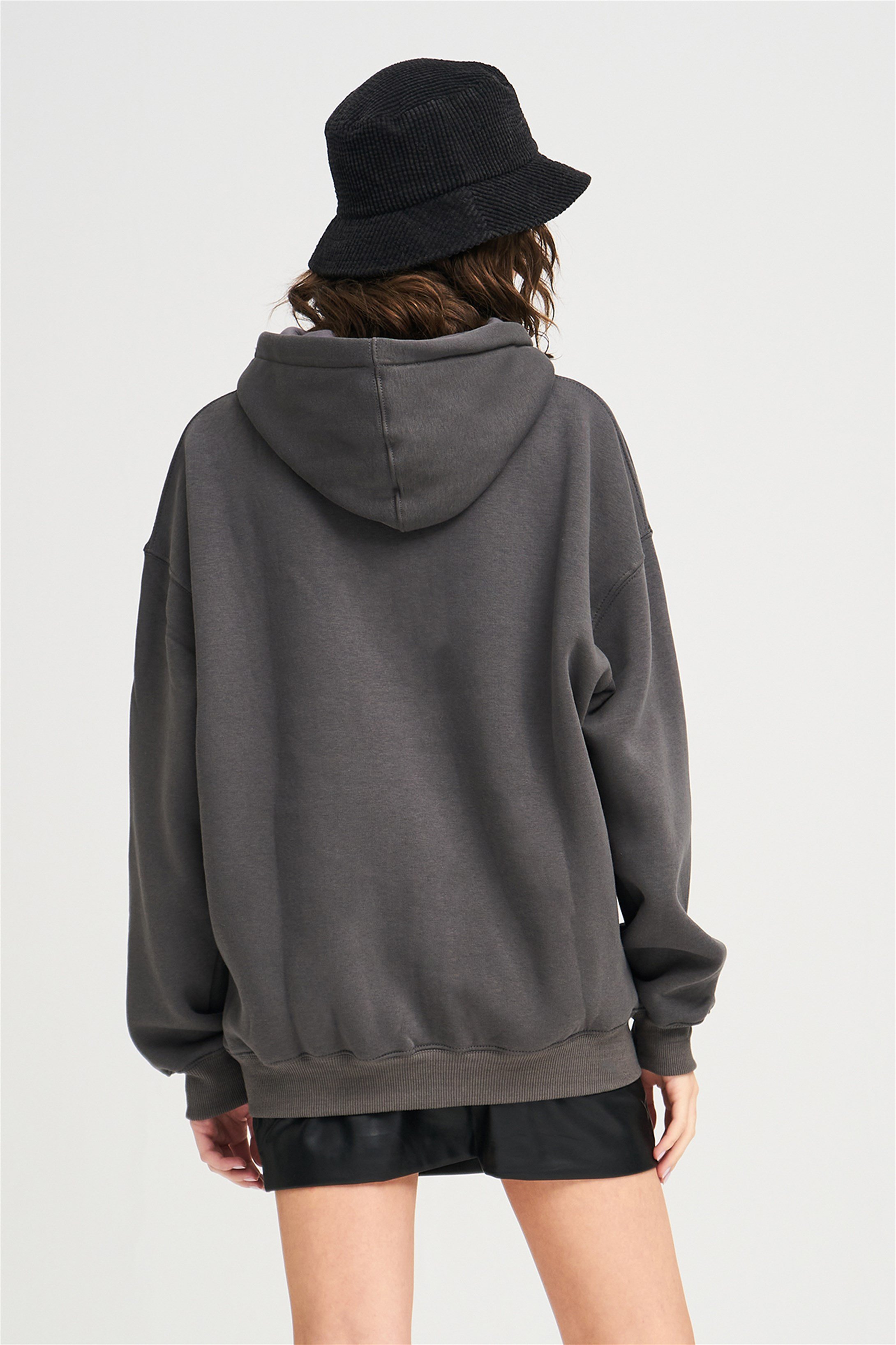 Trendiz Unisex Antrasit Basic Sweatshirt