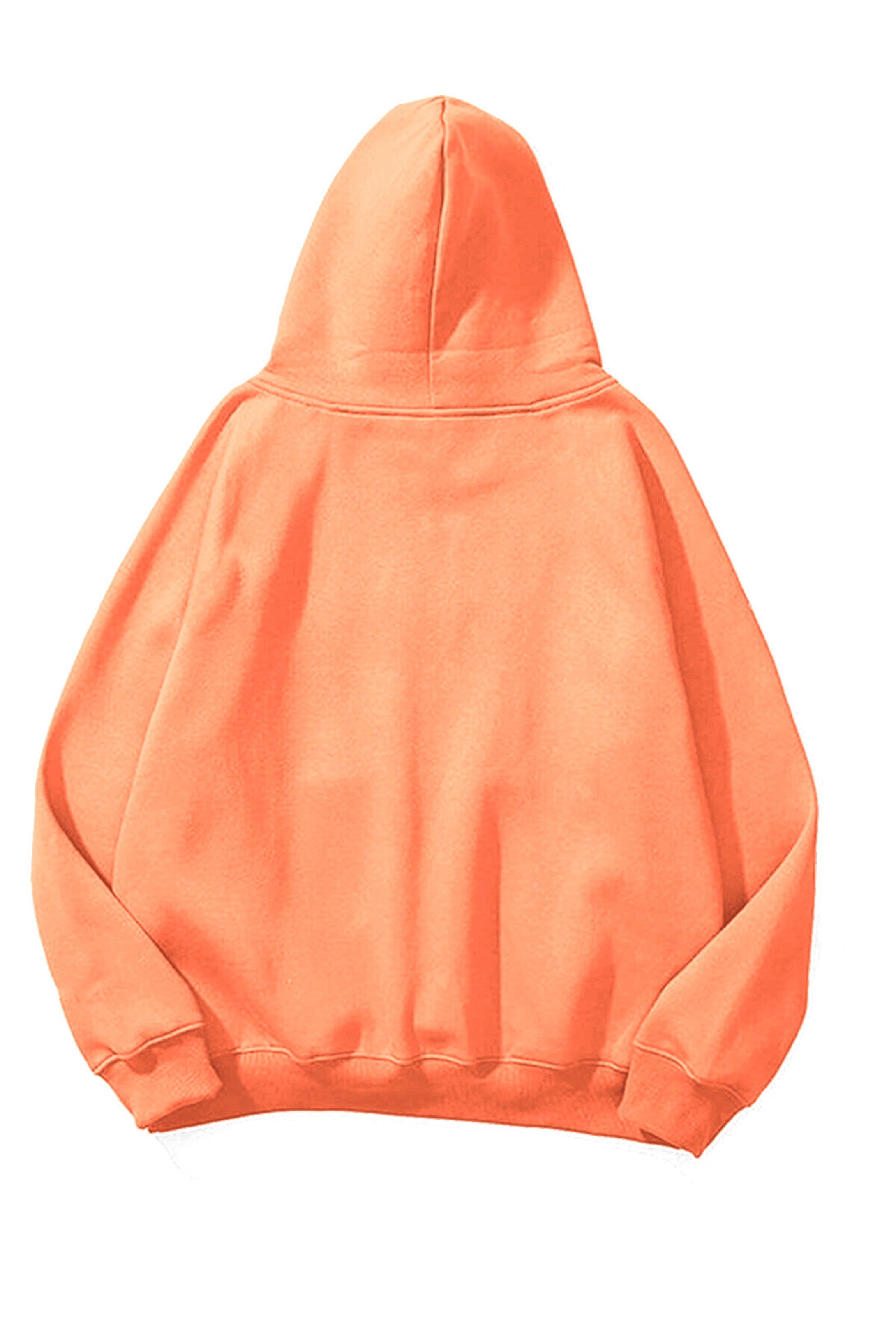 Trendiz Unisex Basic Sweatshirt Neon Orange