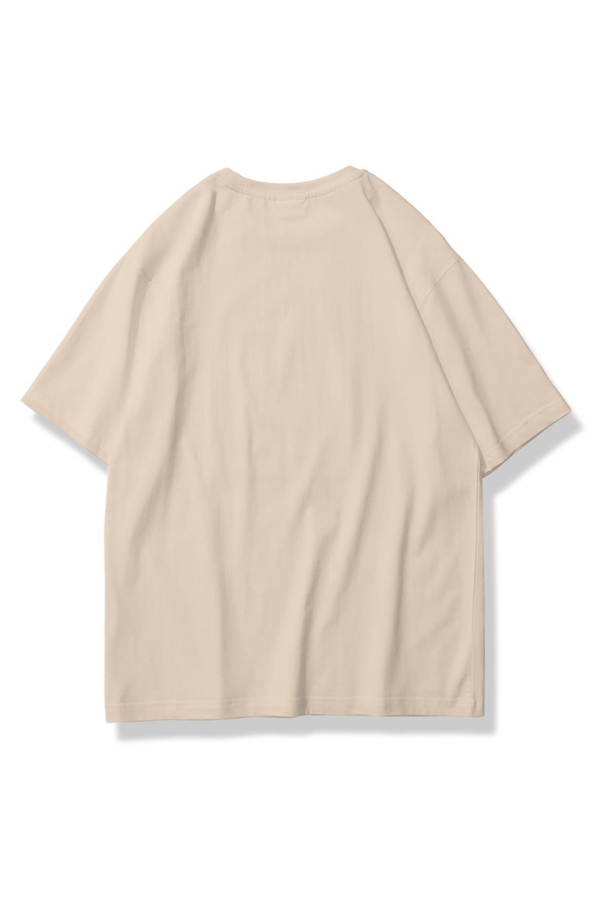 Trendiz Unisex Basic Tshirt Taş
