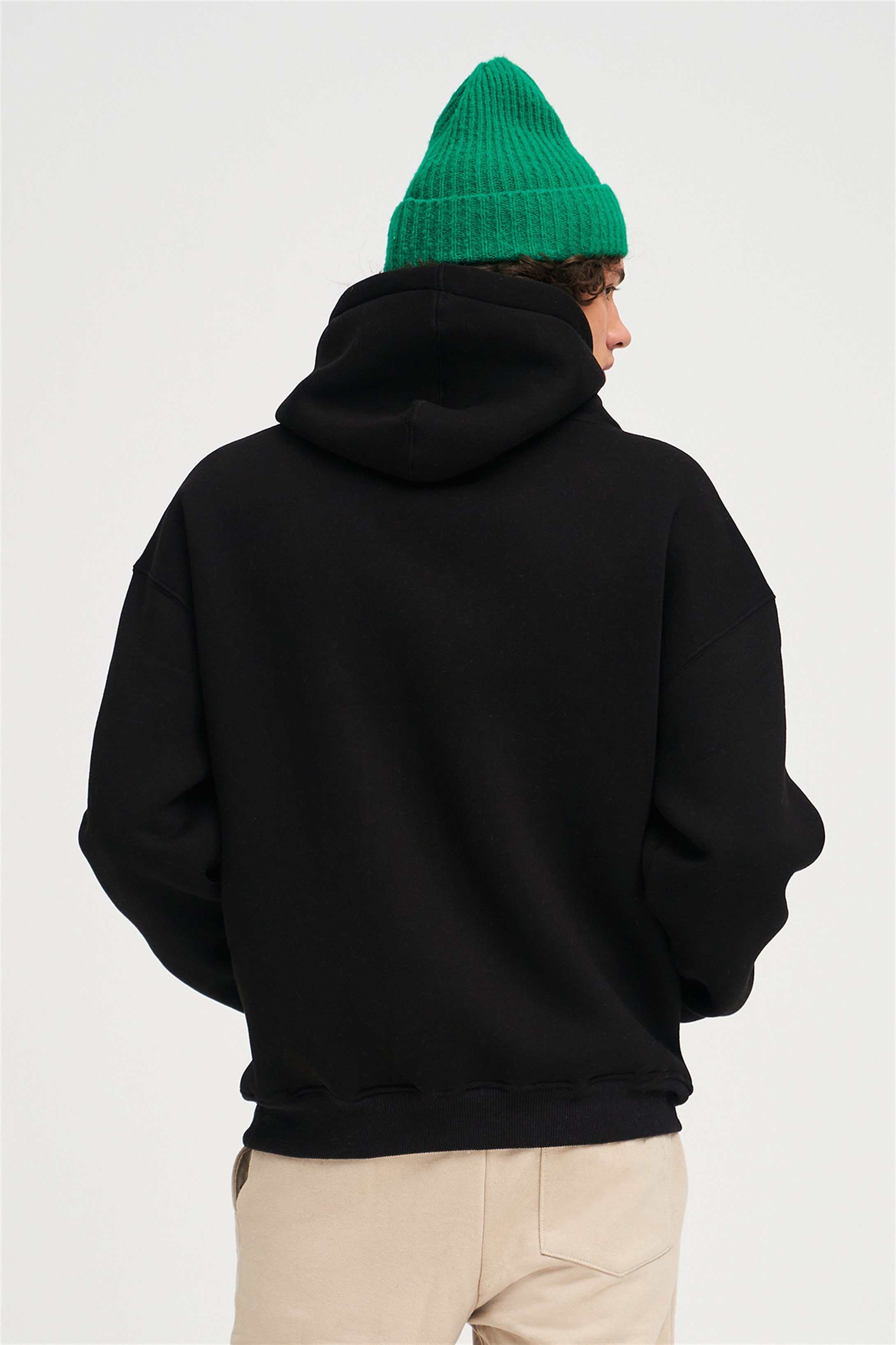 Trendiz Unisex Blooming Sweatshirt Siyah