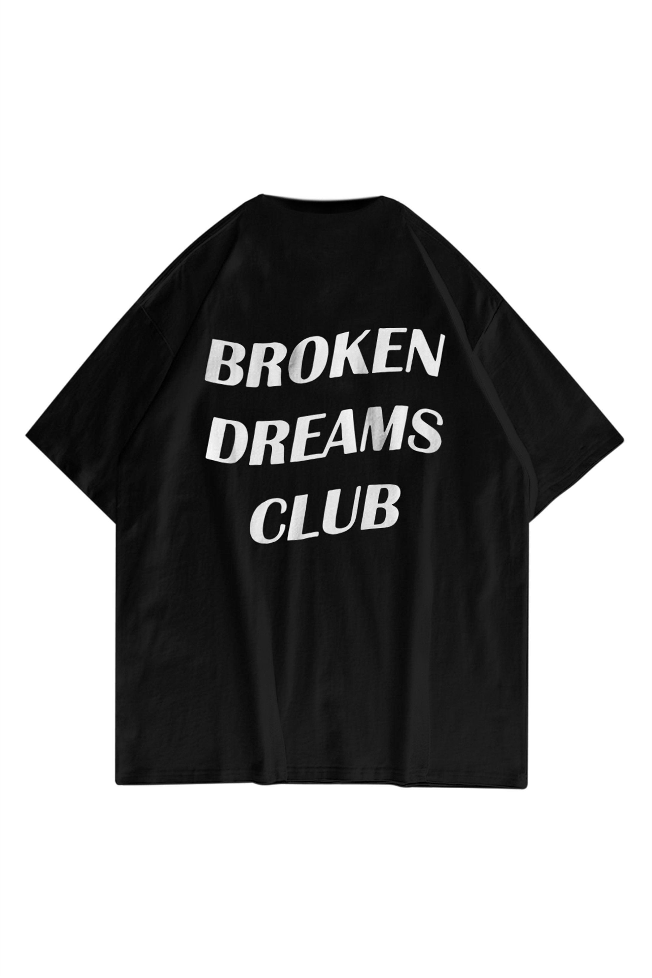 Trendiz Unisex Broken Dreams Club Siyah Tshirt