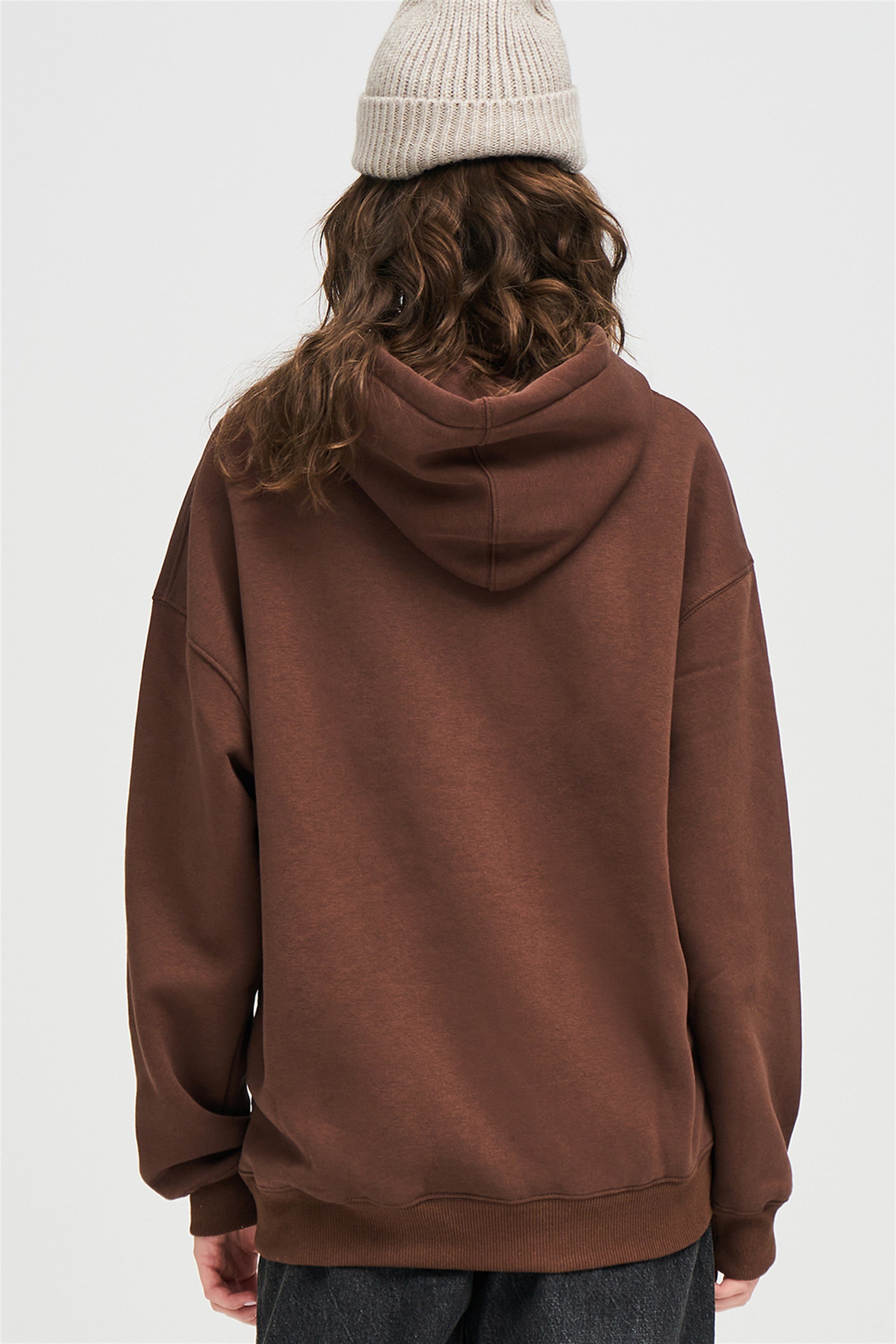 Trendiz Unisex Broken Dreams Sweatshirt Kahverengi