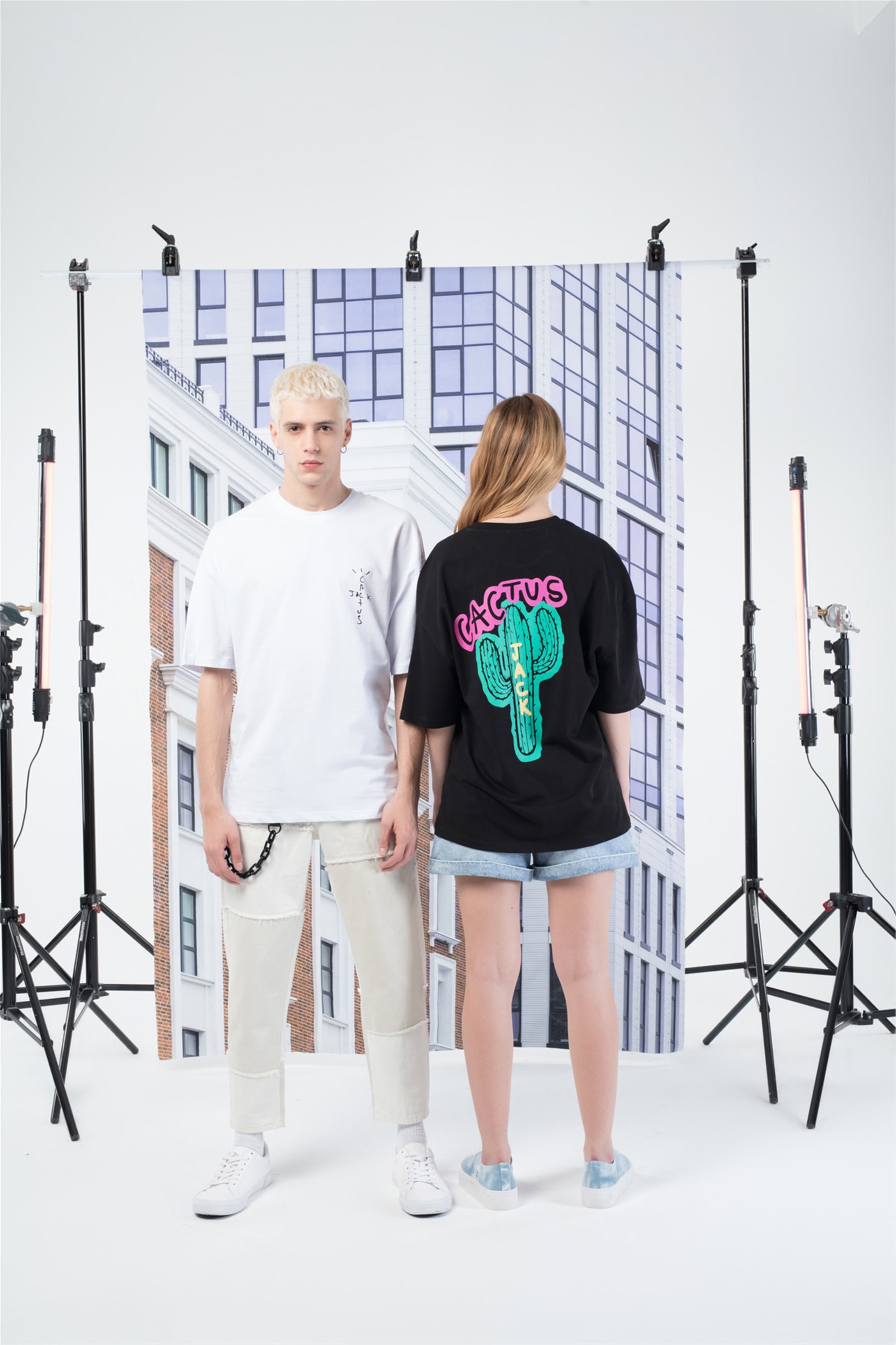 Trendiz Unisex Cactusjack Tshirt Siyah