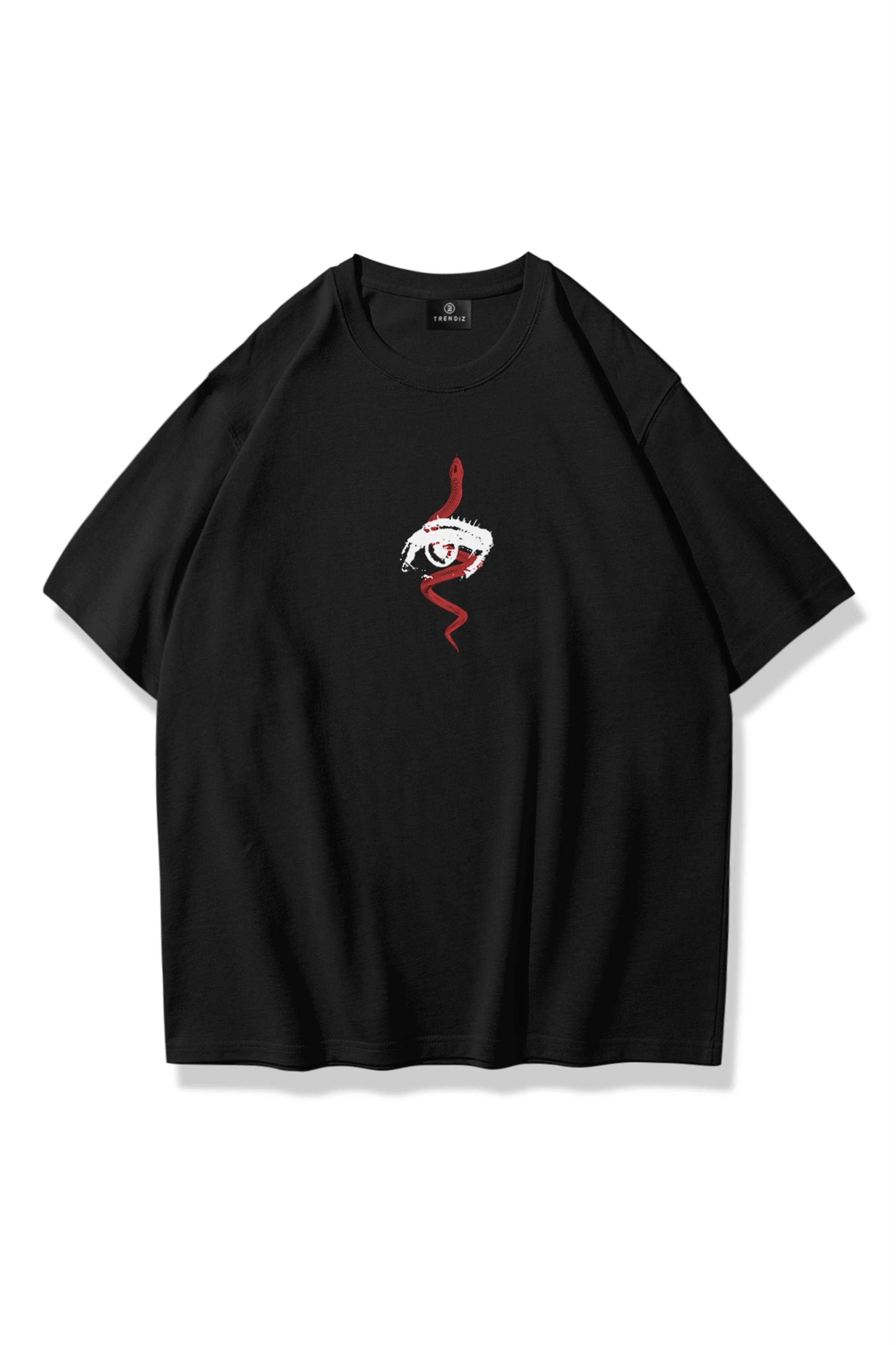 Trendiz Unisex Capitalism Tshirt Siyah