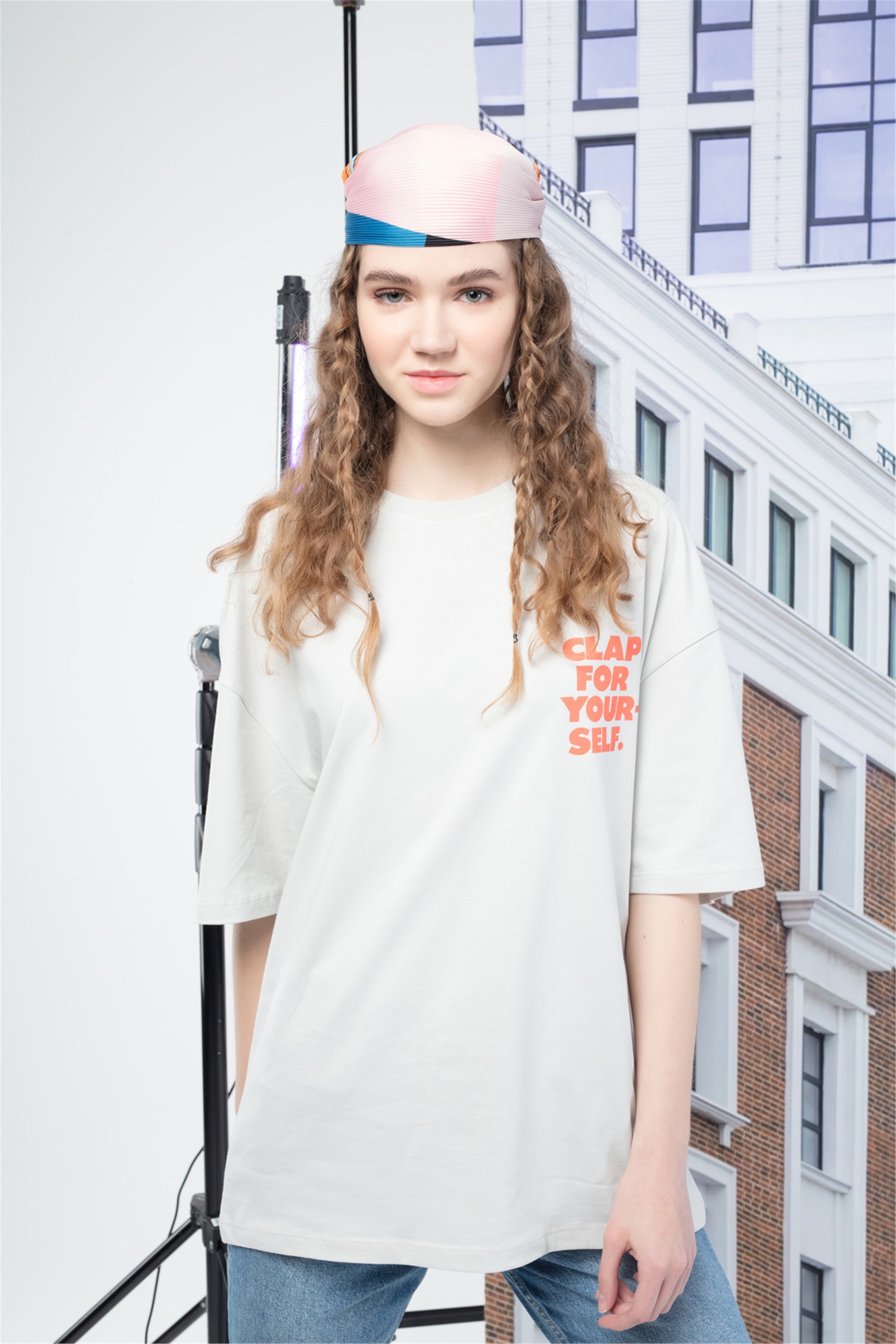 Trendiz Unisex Clap Tshirt Taş