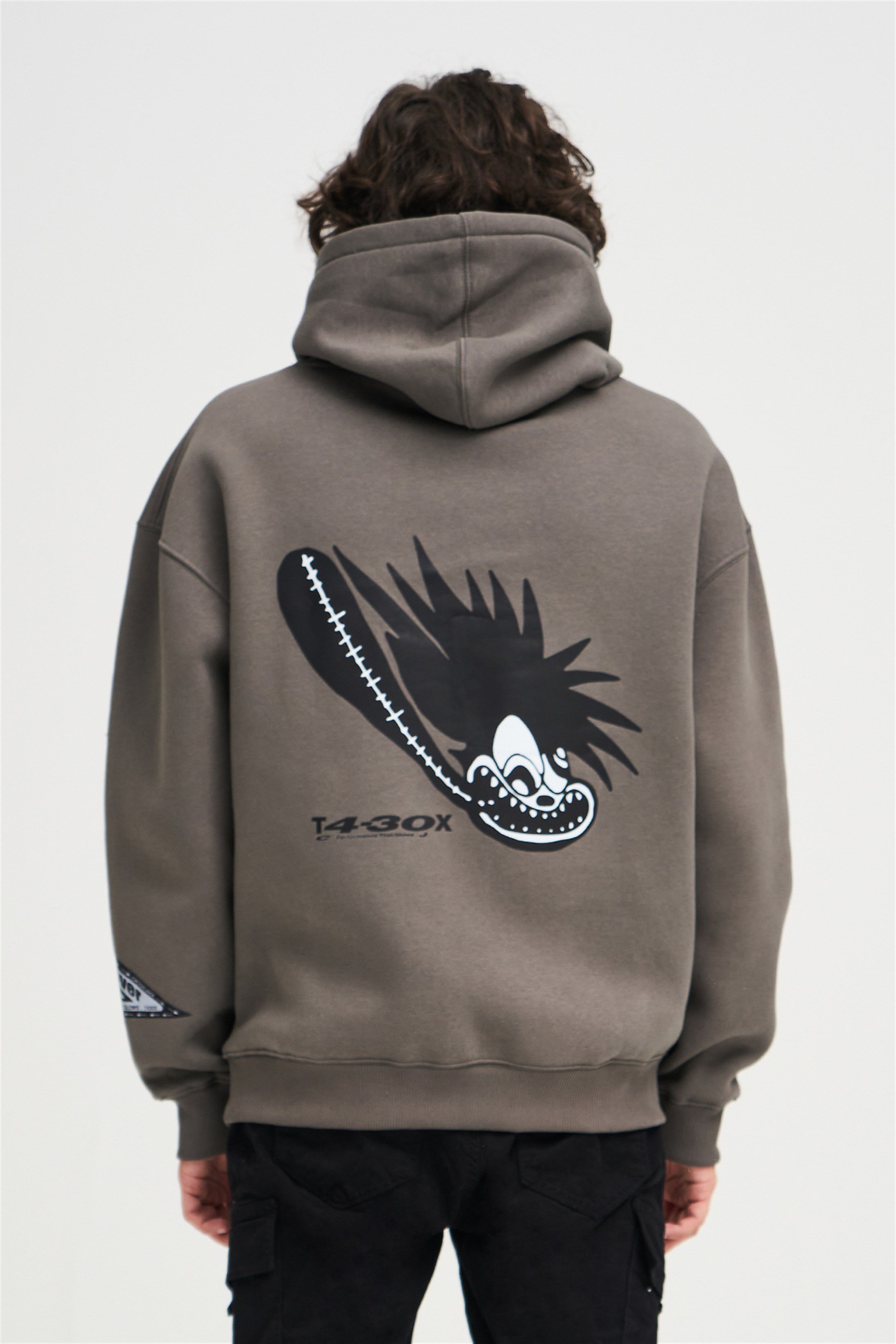 Trendiz Unisex Cross System Sweatshirt Antrasit