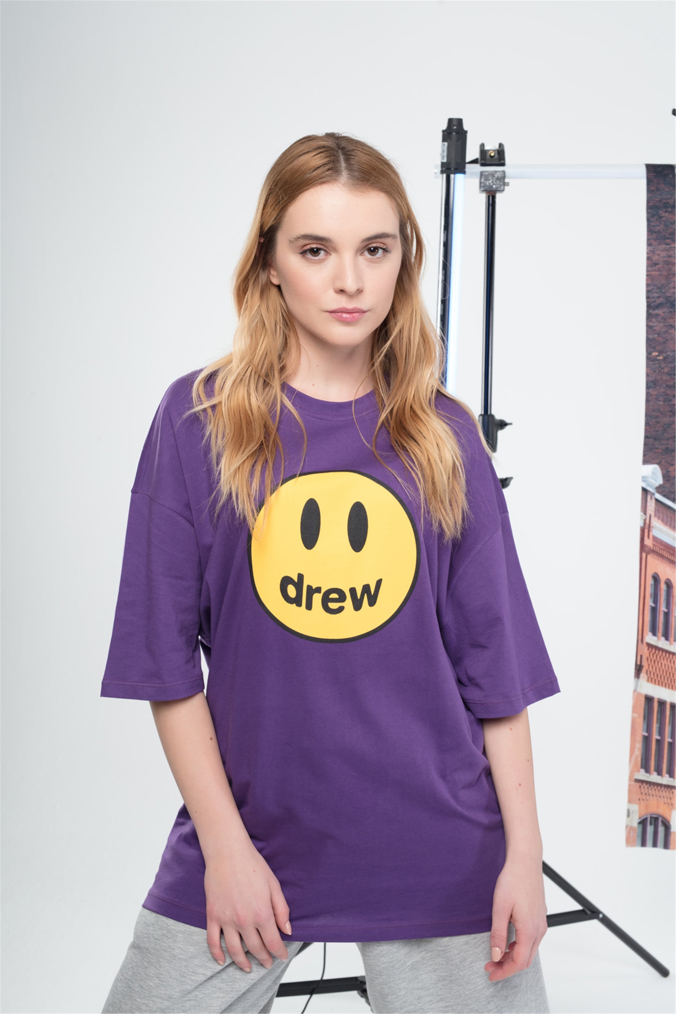 Trendiz Unisex Drew Tshirt Mor