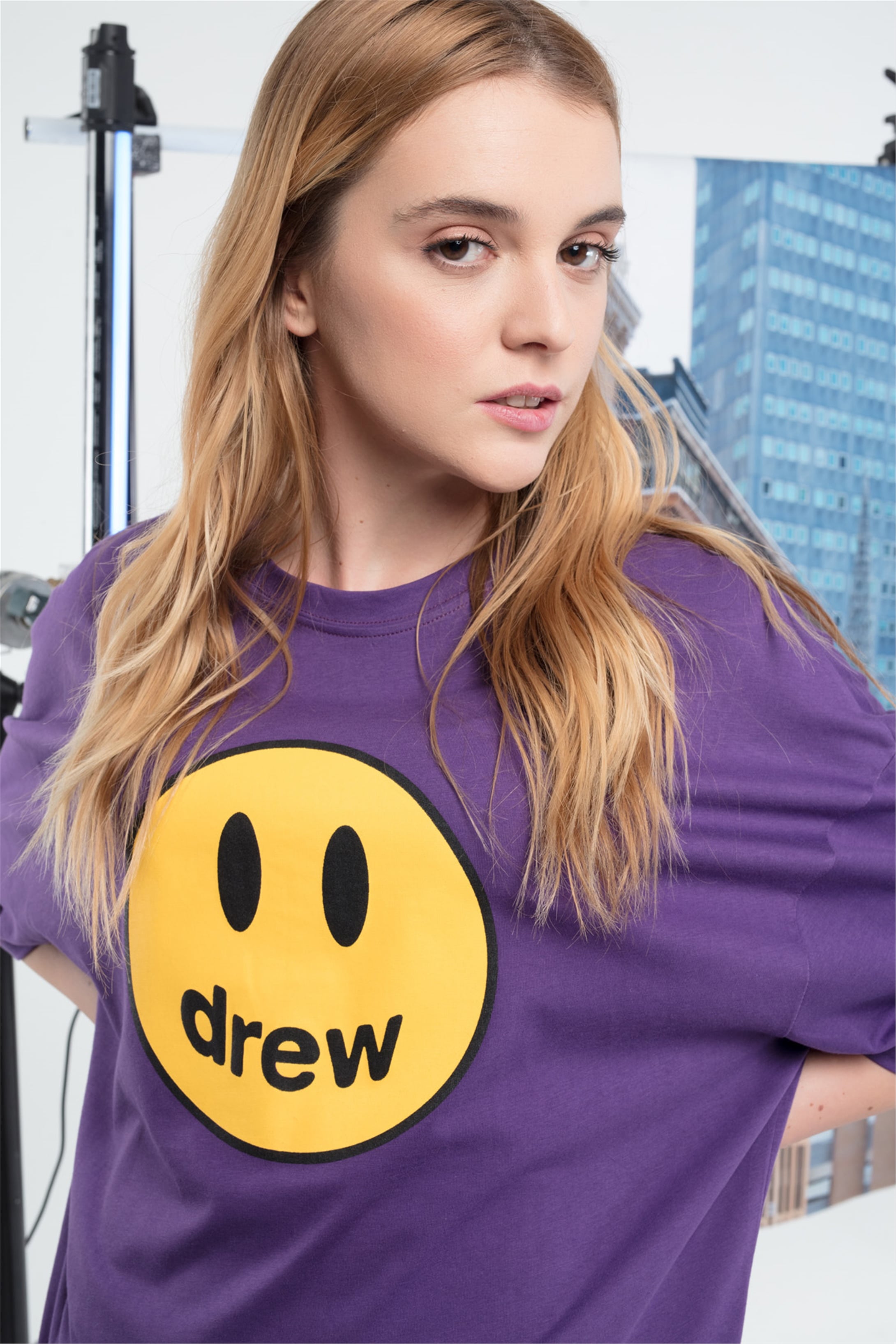 Trendiz Unisex Drew Tshirt Mor