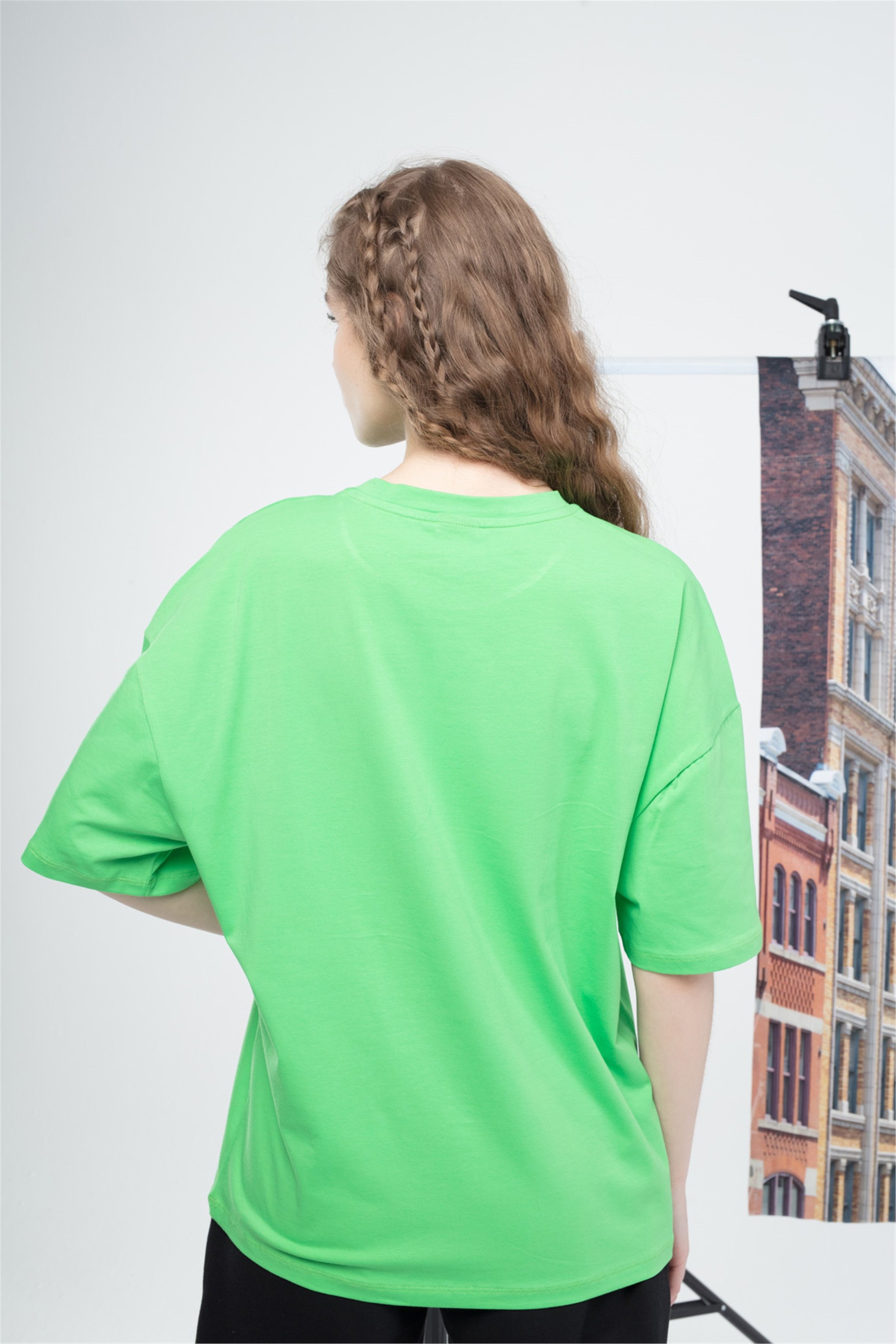 Trendiz Unisex Drew Tshirt Yeşil
