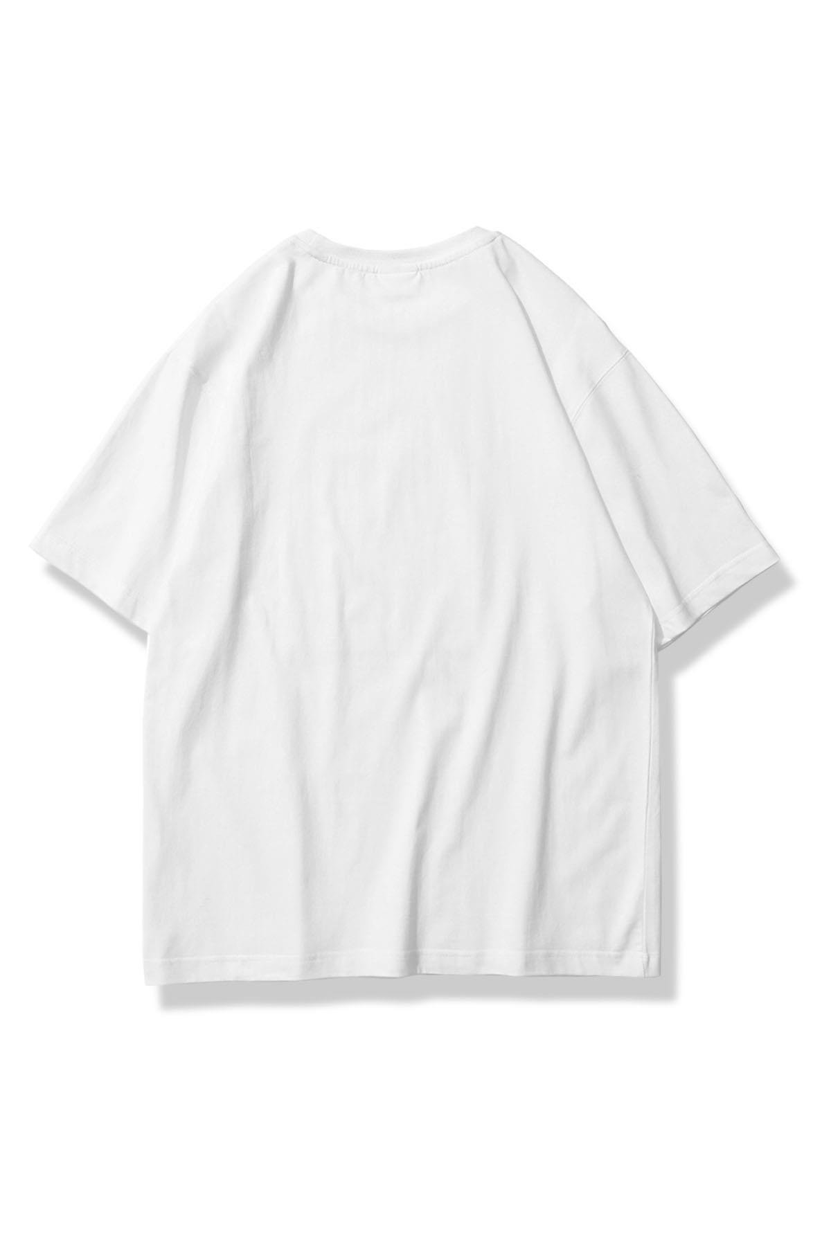 Trendiz Unisex Energy is Eternal Tshirt Beyaz