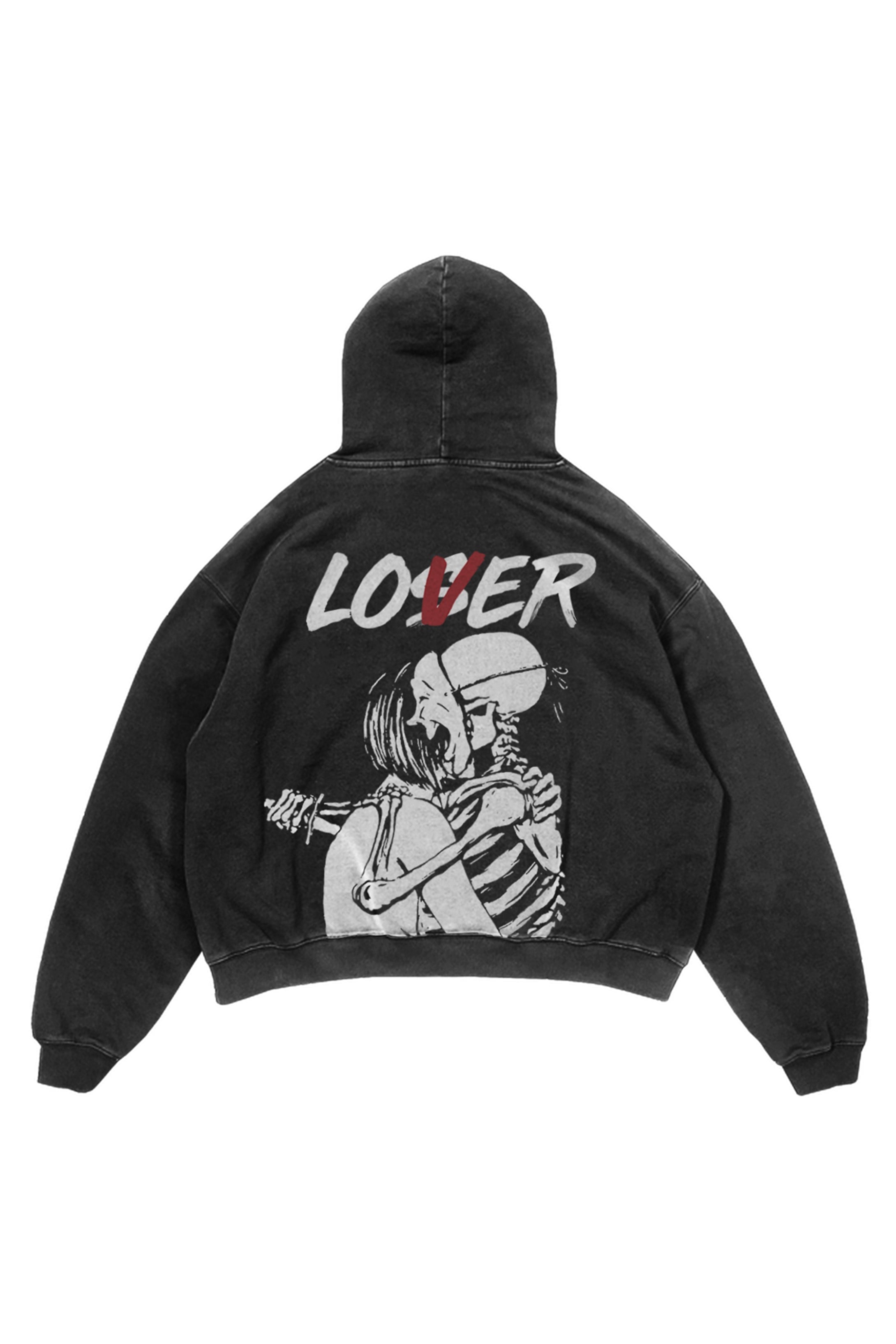 Trendiz Unisex Exclusive Better to Lose Yıkamalı Sweatshirt Antrasit