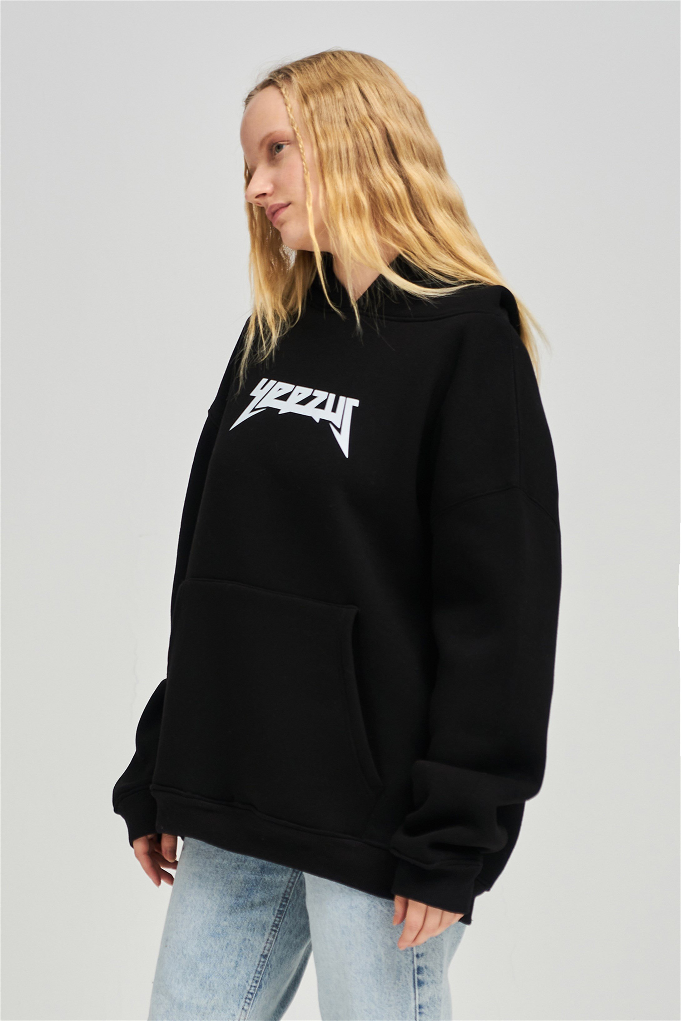Trendiz Unisex God Wants You Yeezus Siyah Sweatshirt