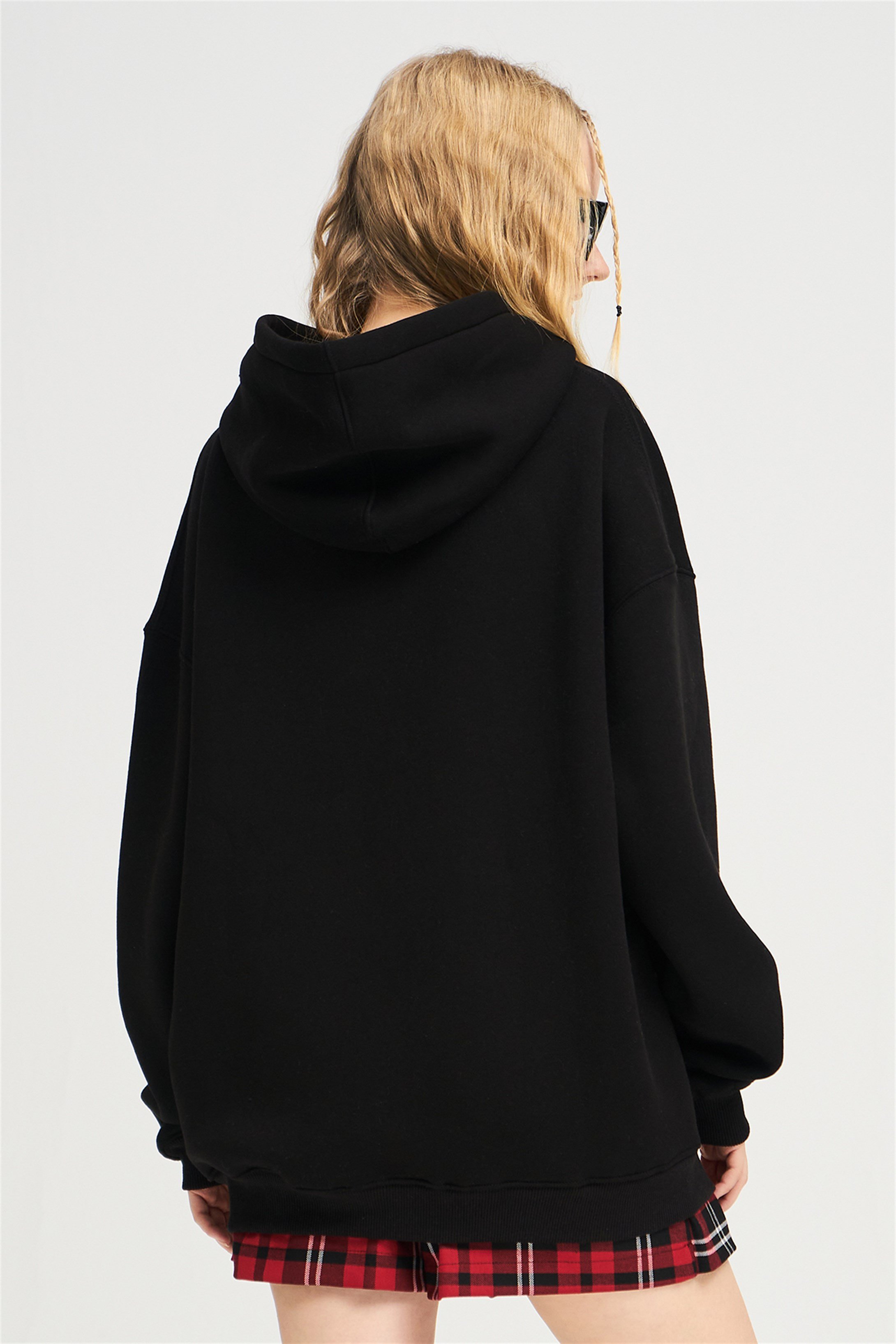 Trendiz Unisex Hannah Montana Sweatshirt Siyah