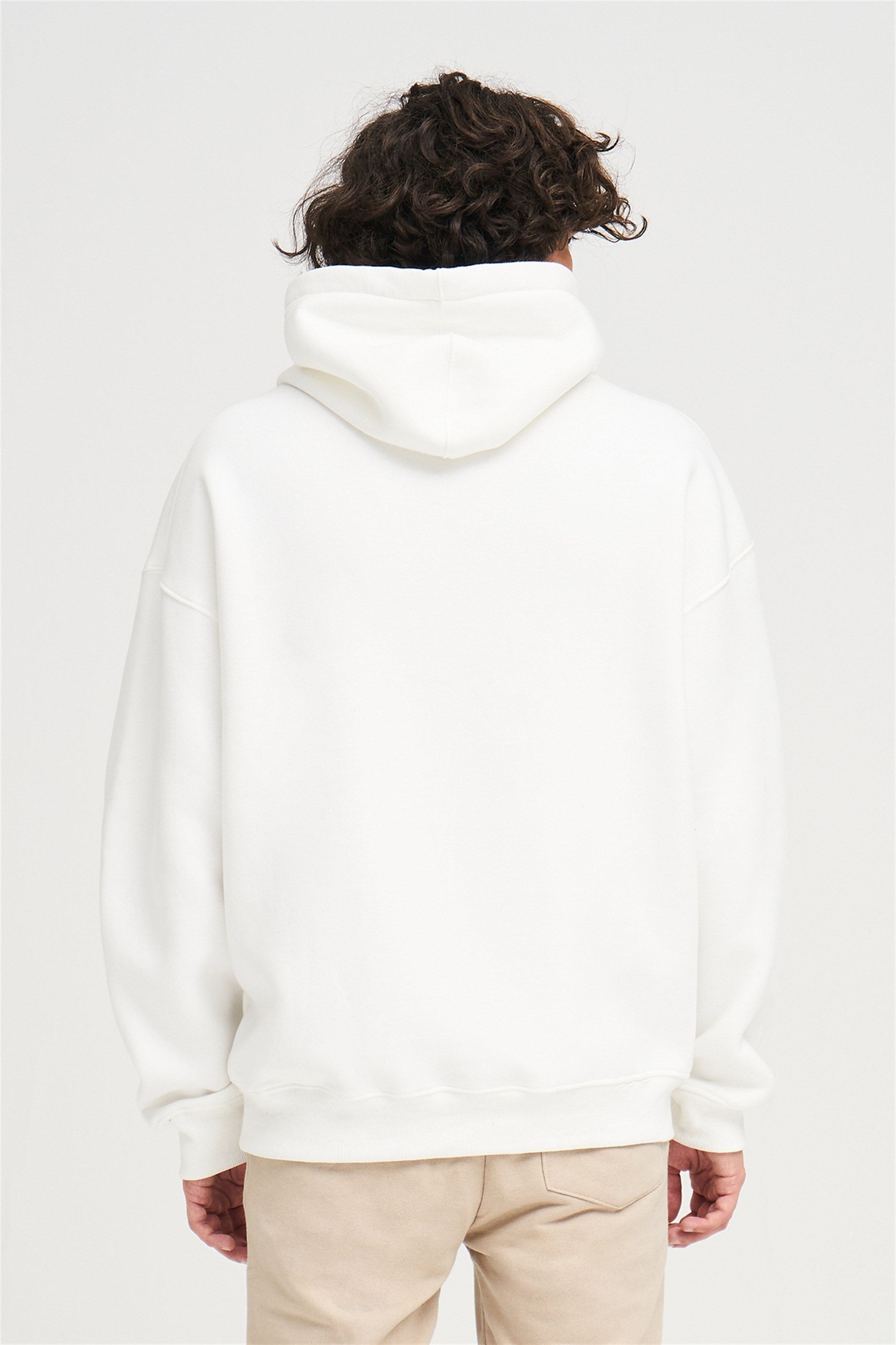 Trendiz Unisex Harajuku Girl Beyaz Sweatshirt