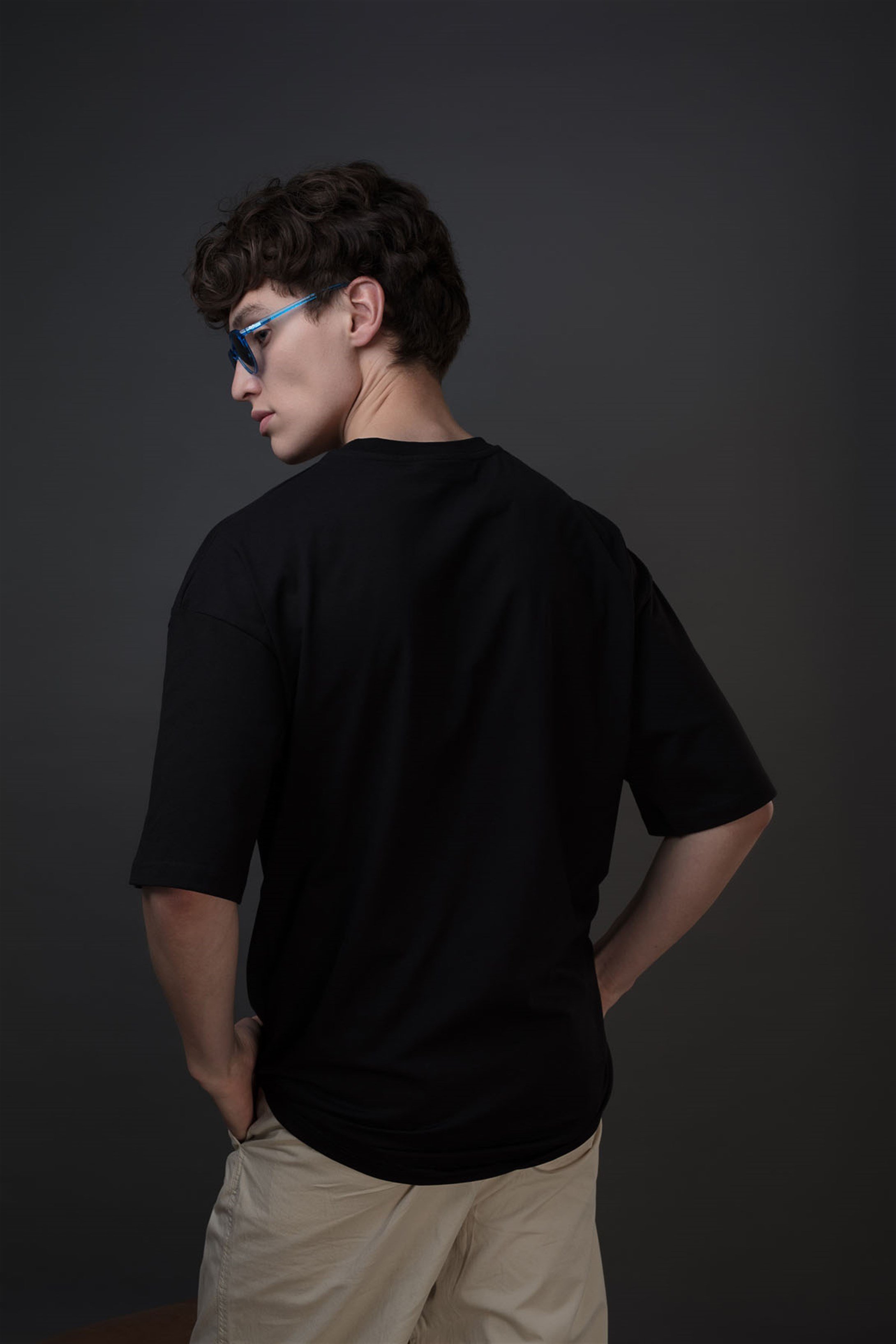 Trendiz Unisex Higher World Siyah Tshirt