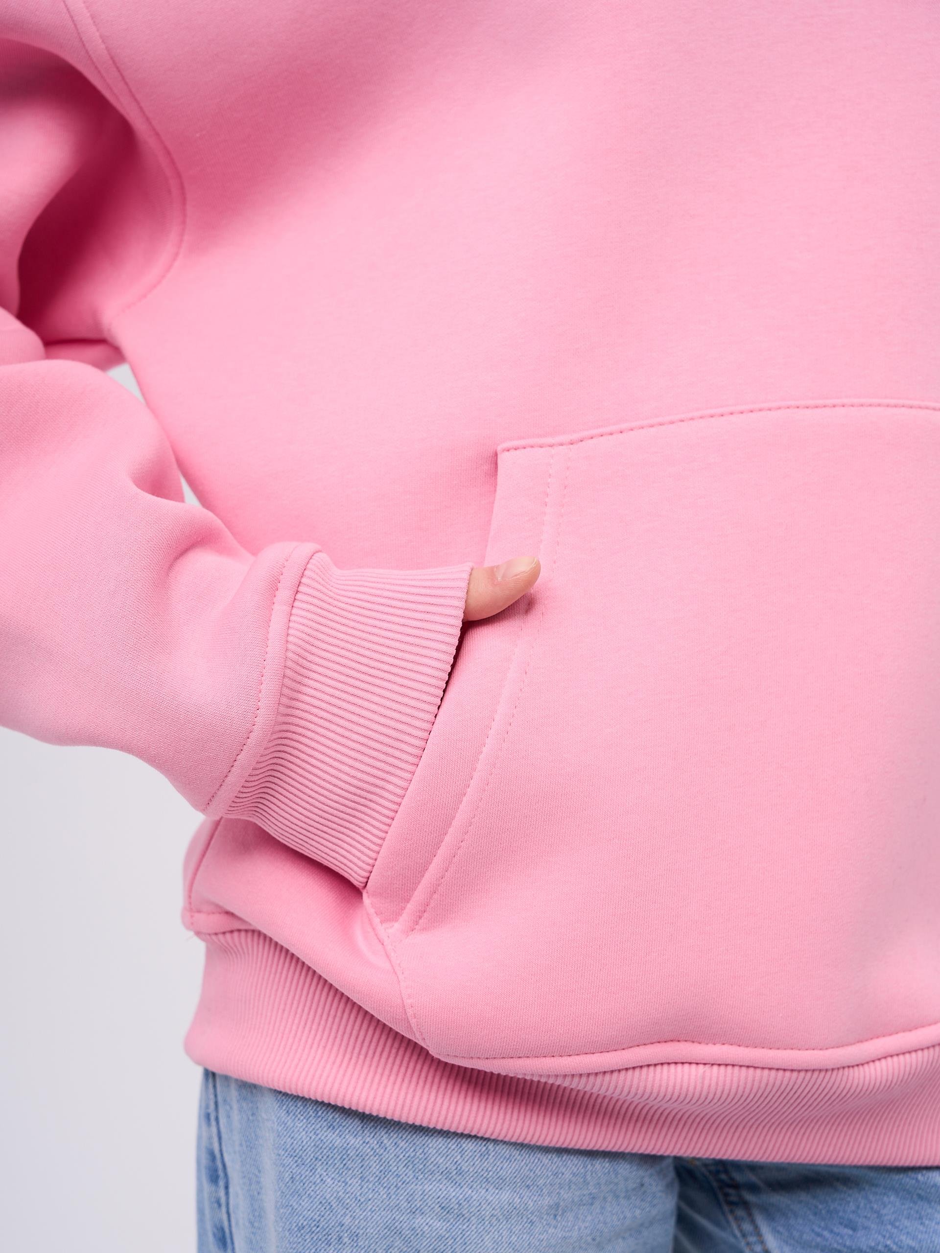 Trendiz Unisex I Can't Use My Brain Sweatshirt Hoodie Pembe