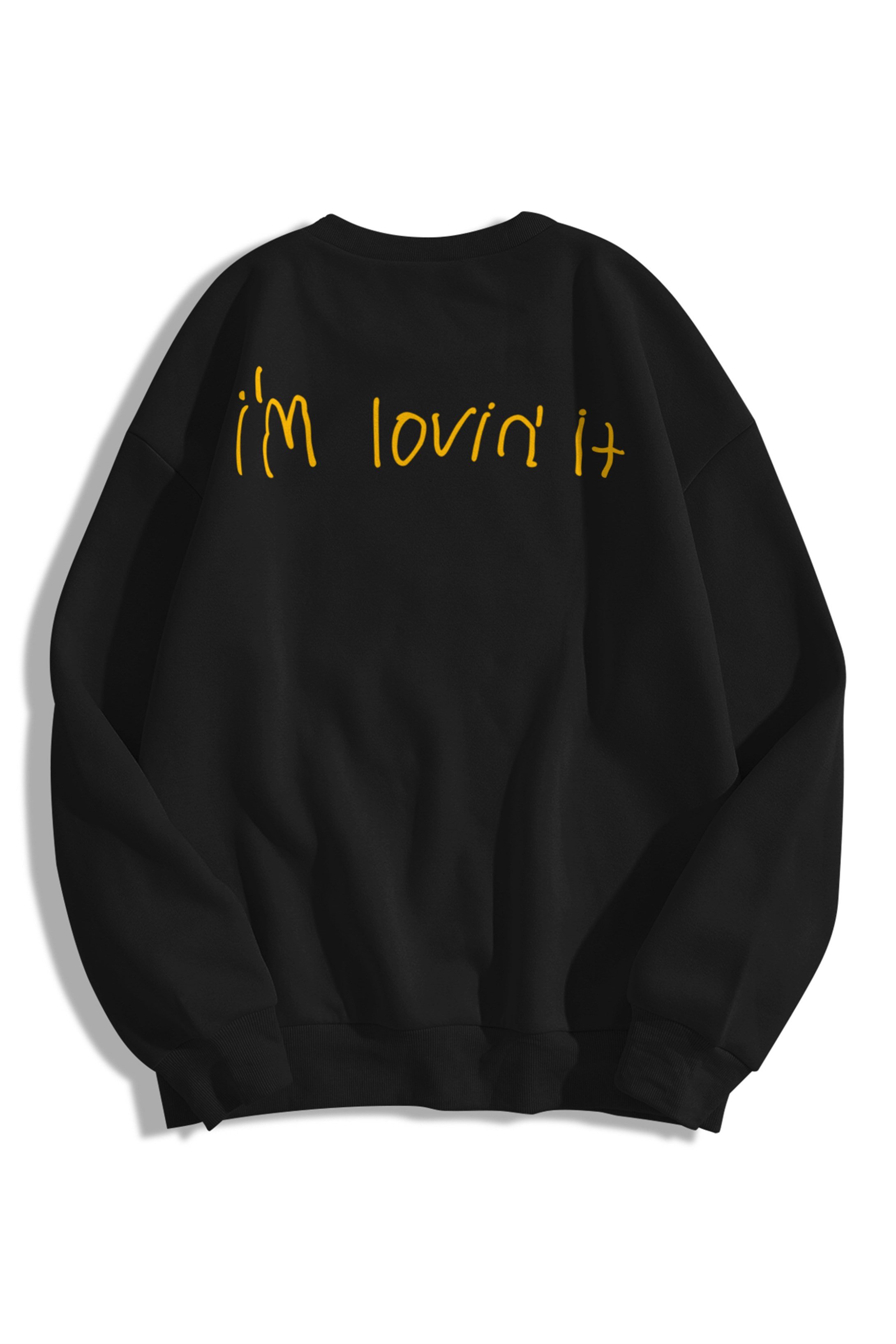 Trendiz Unisex I'm Lovin it  Bisiklet Yaka Sweatshirt