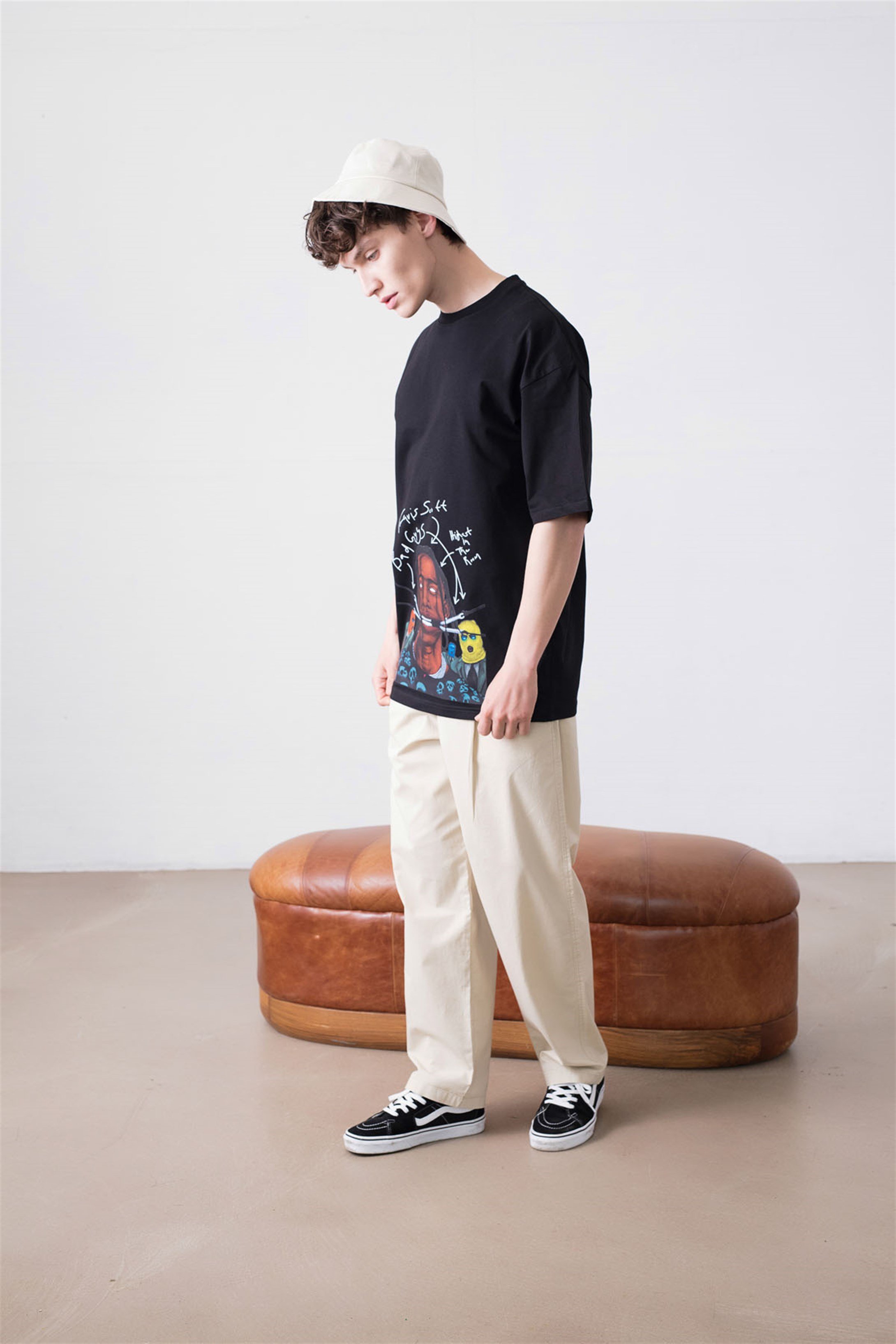 Trendiz Unisex Jackboys Travis Scott Siyah Tshirt